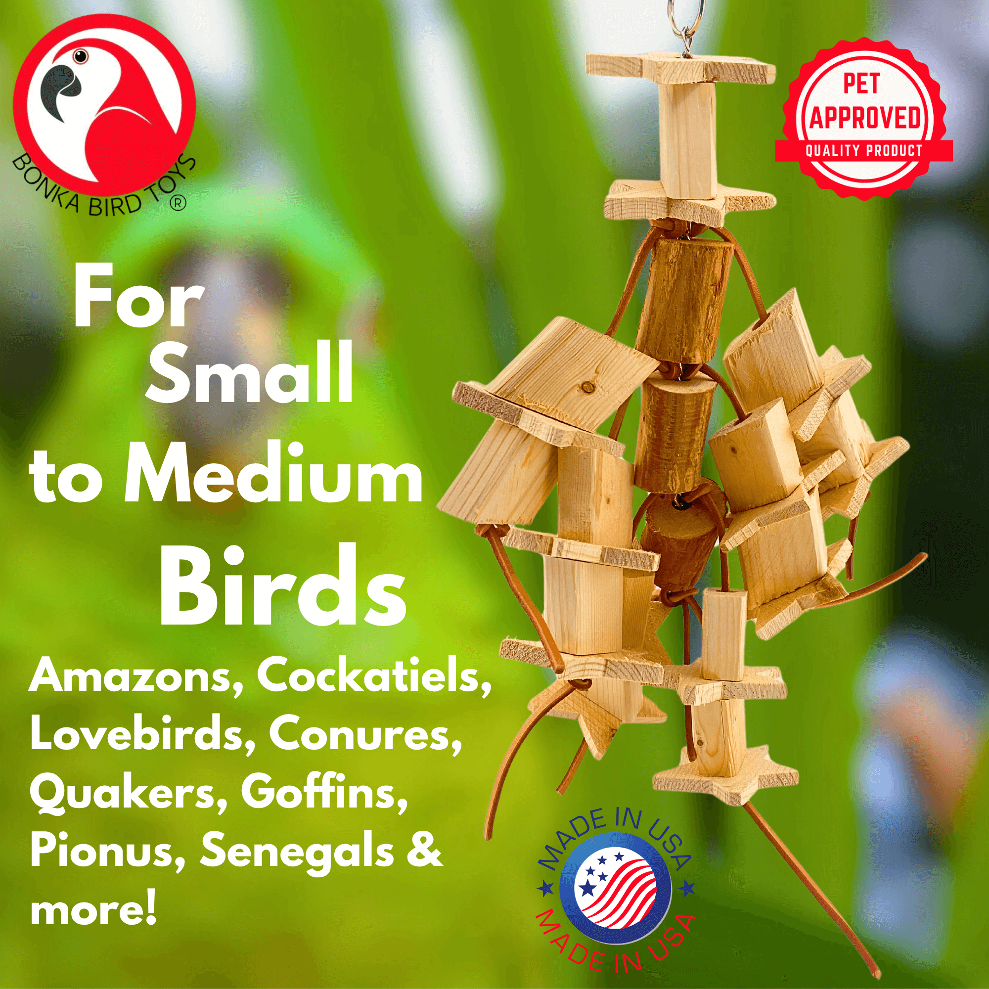 1152 Stellar Chomp Tower - Bonka Bird Toys