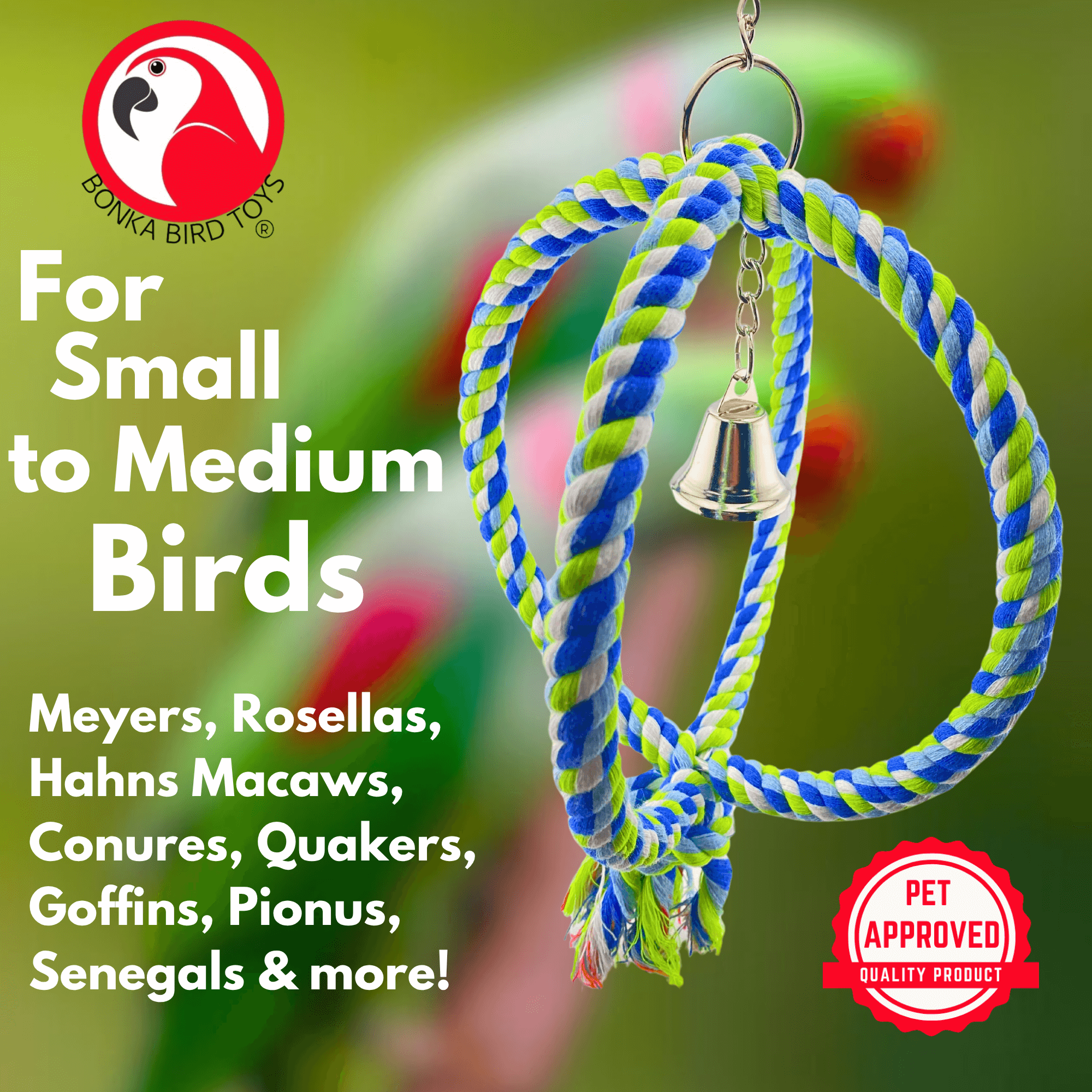 1992 Medium Globe - Bonka Bird Toys