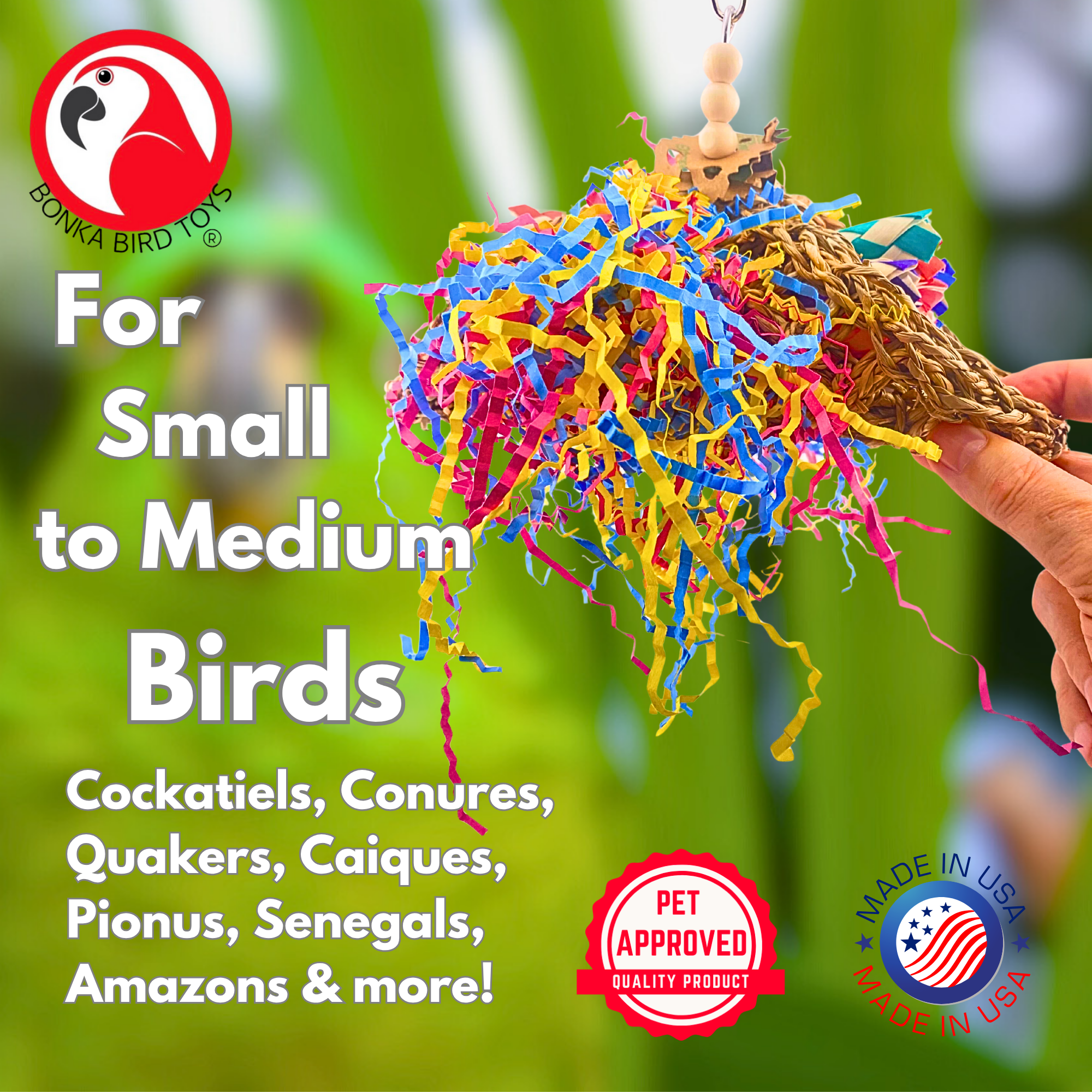 1359 Mini Taco - Bonka Bird Toys