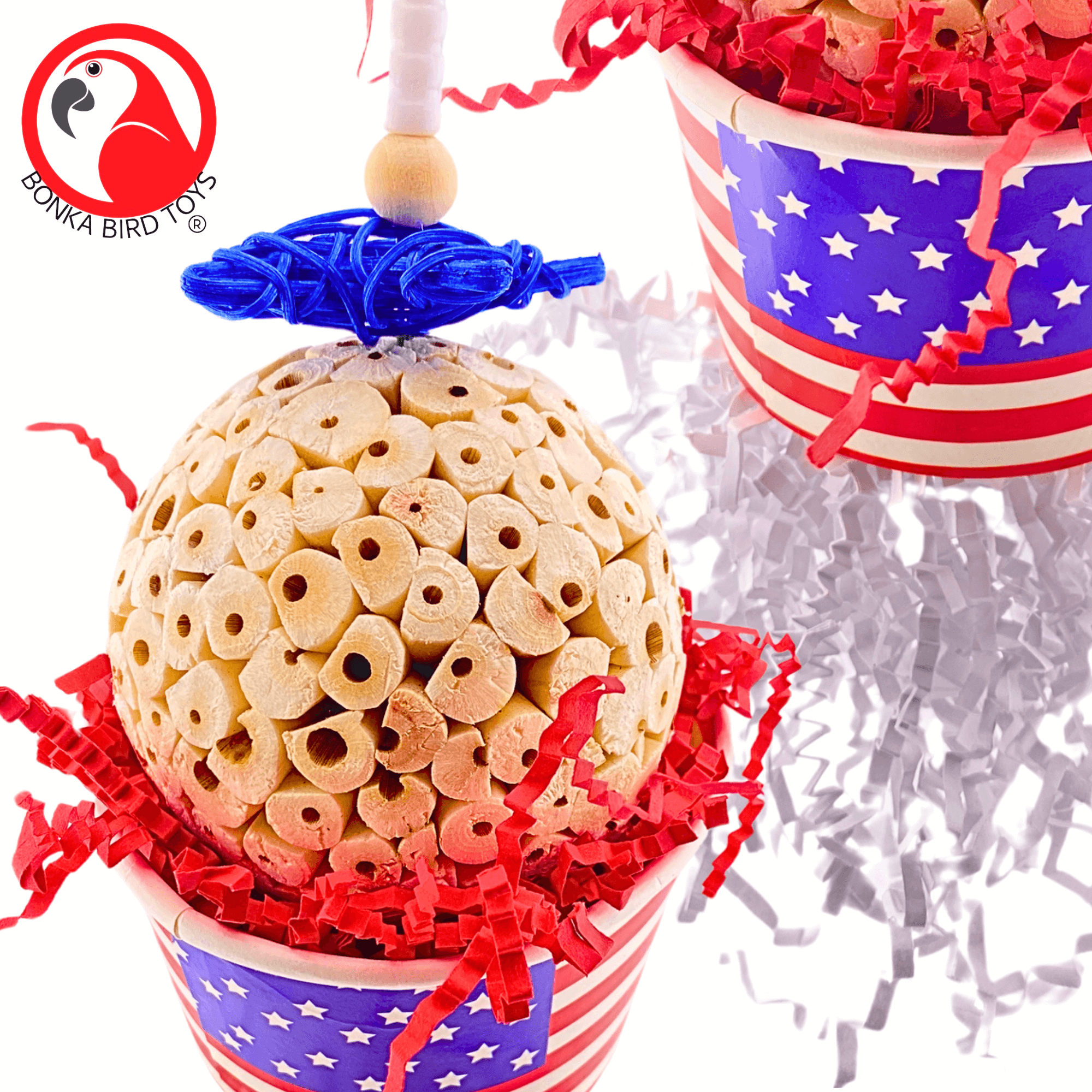 2767 Star Spangled Sola USA - Bonka Bird Toys