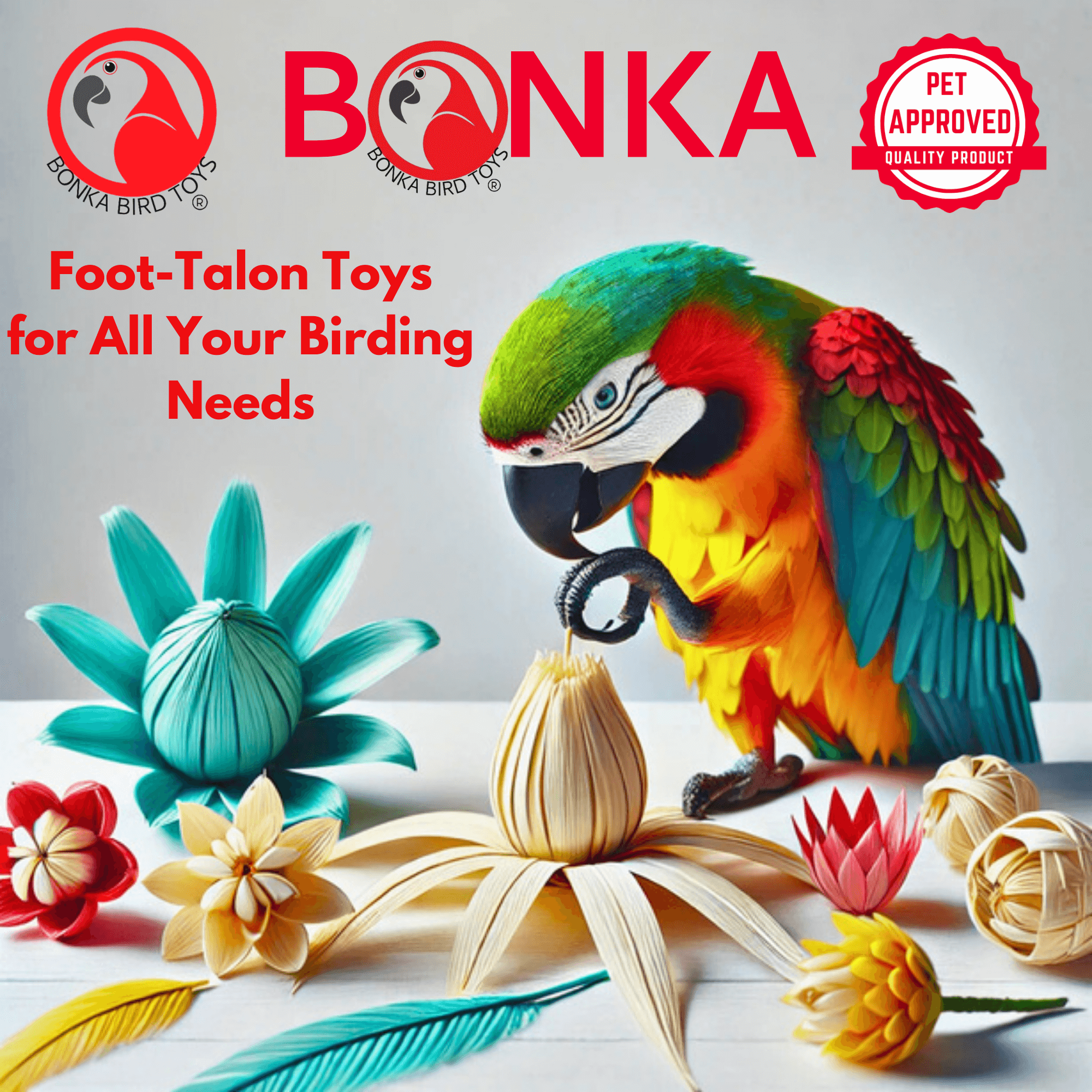 1128 Pk2 Natural Zig-Zag Nibbles - Bonka Bird Toys