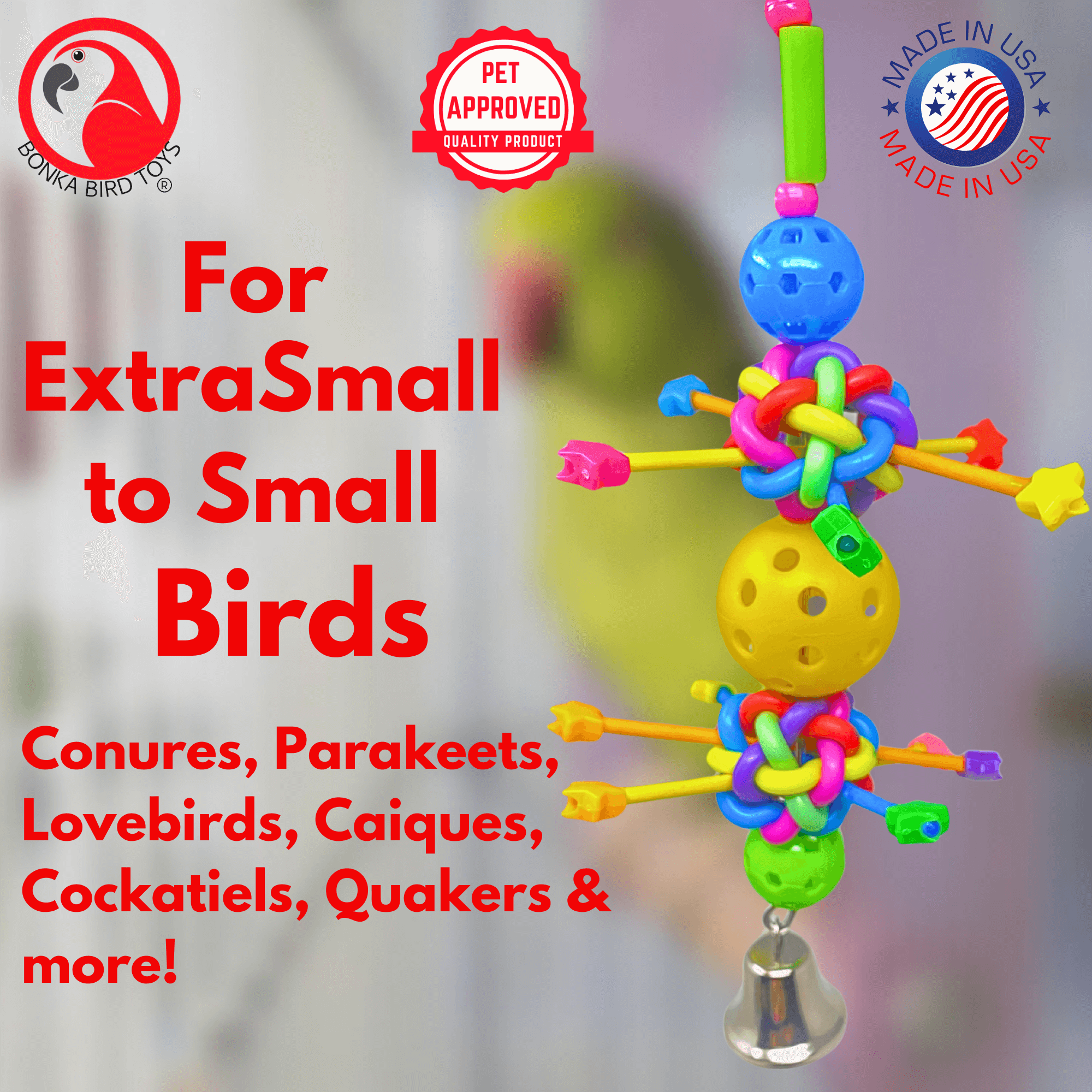 3934 Starburst Spinner - Bonka Bird Toys