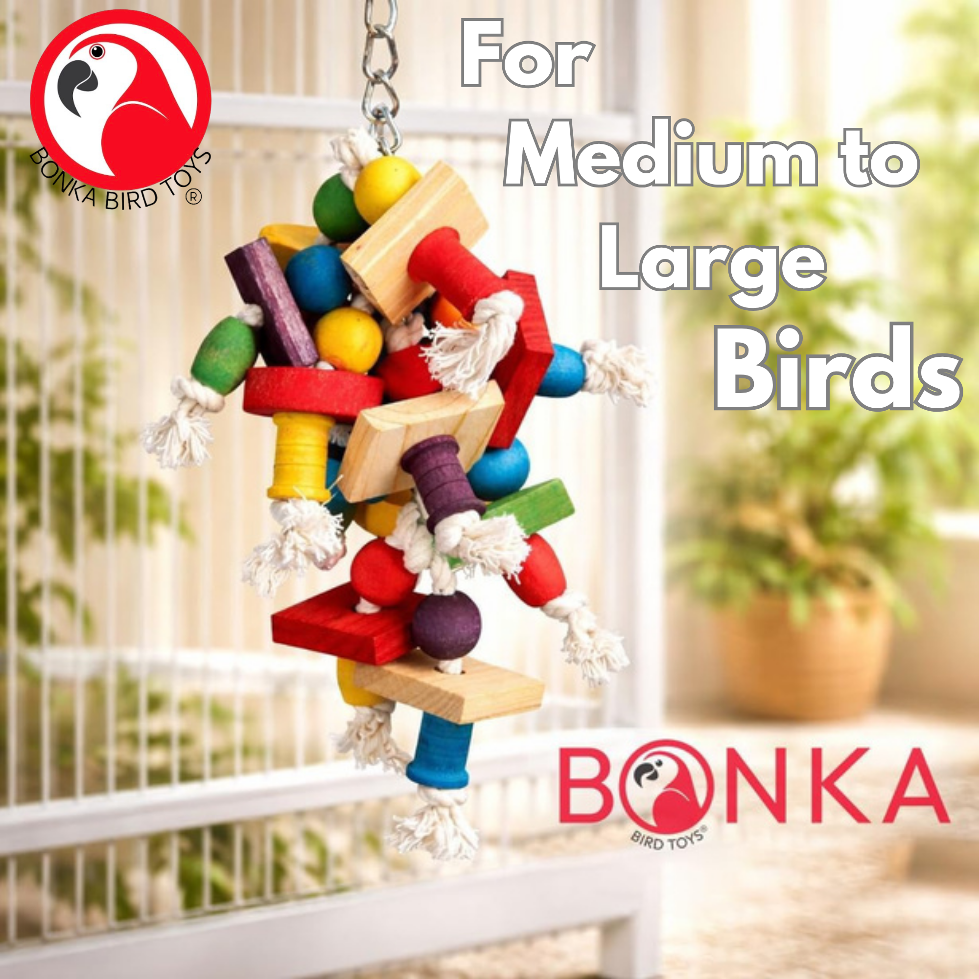 1354 Large Jumble Chew - Bonka Bird Toys