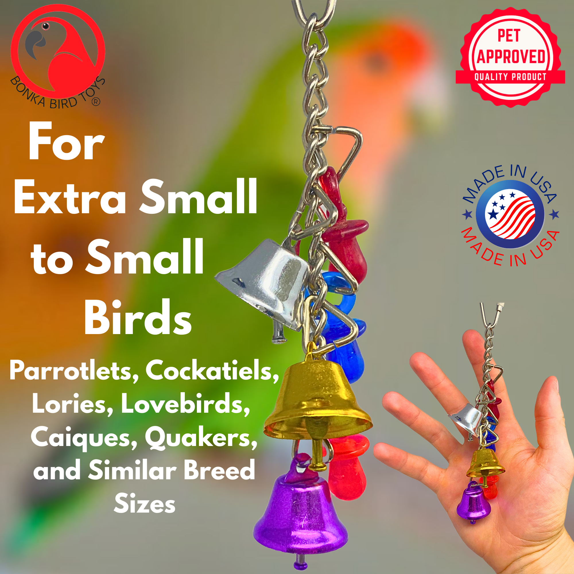 1107 Jingle Bells - Bonka Bird Toys