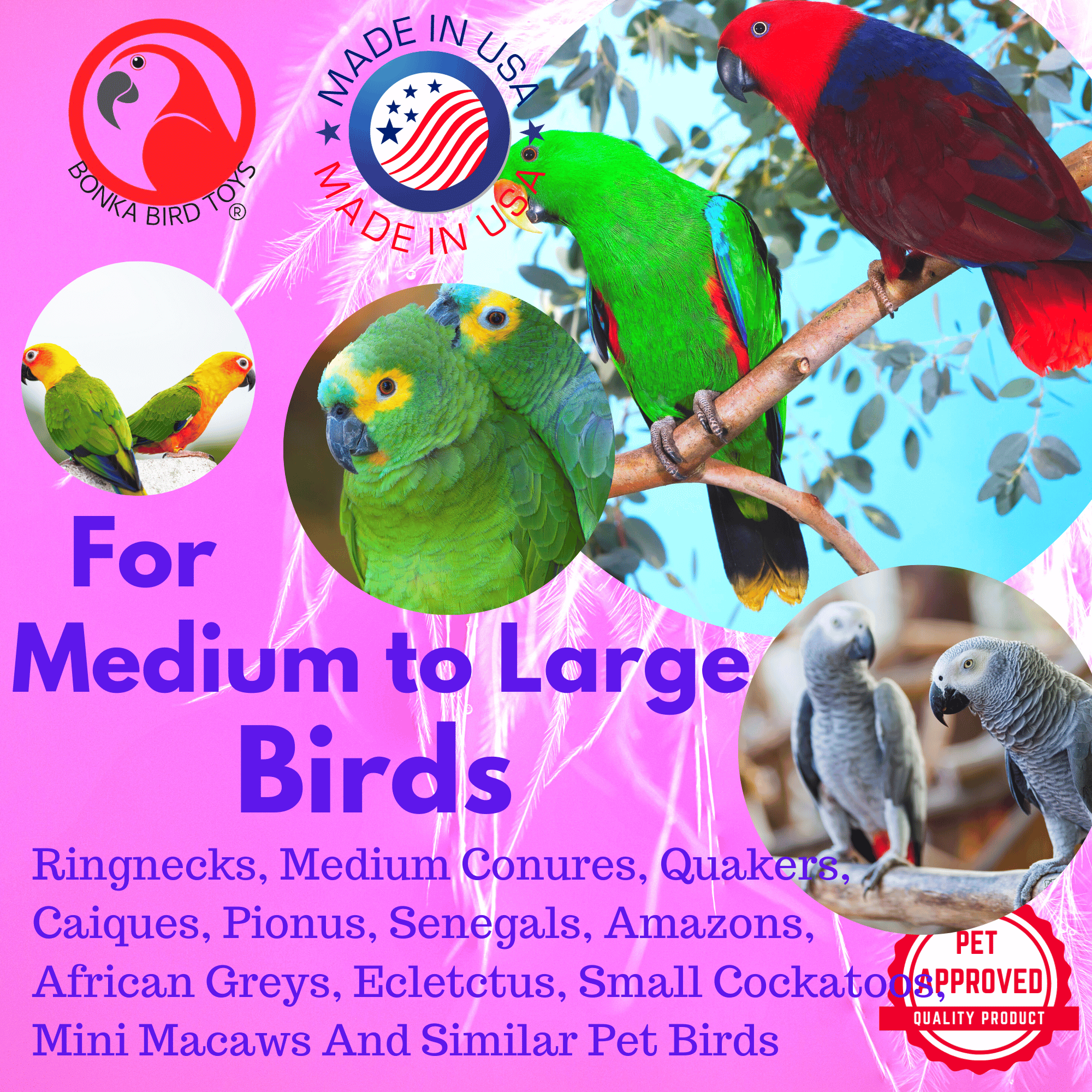 2247 Round Foraging Star PiΓ±ata - Bonka Bird Toys