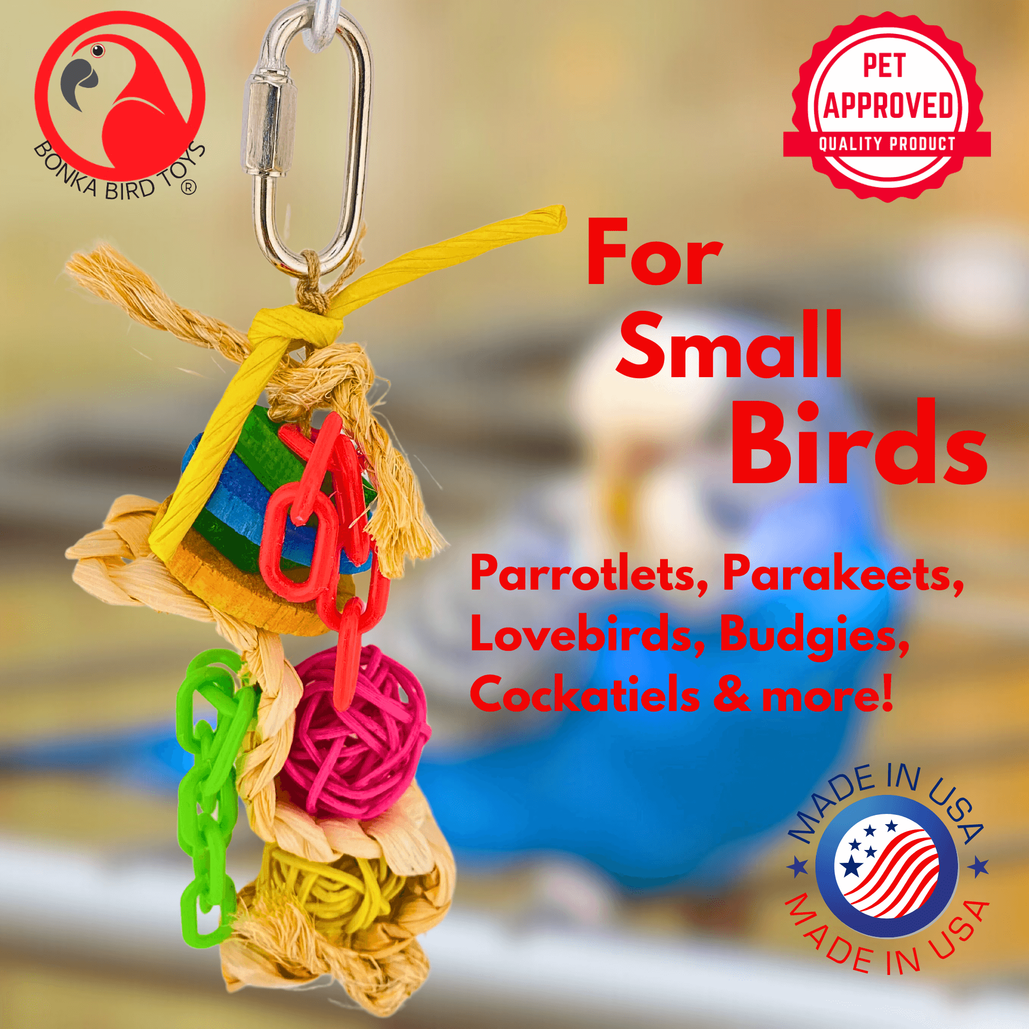 2624 Wiggle Chain - Bonka Bird Toys