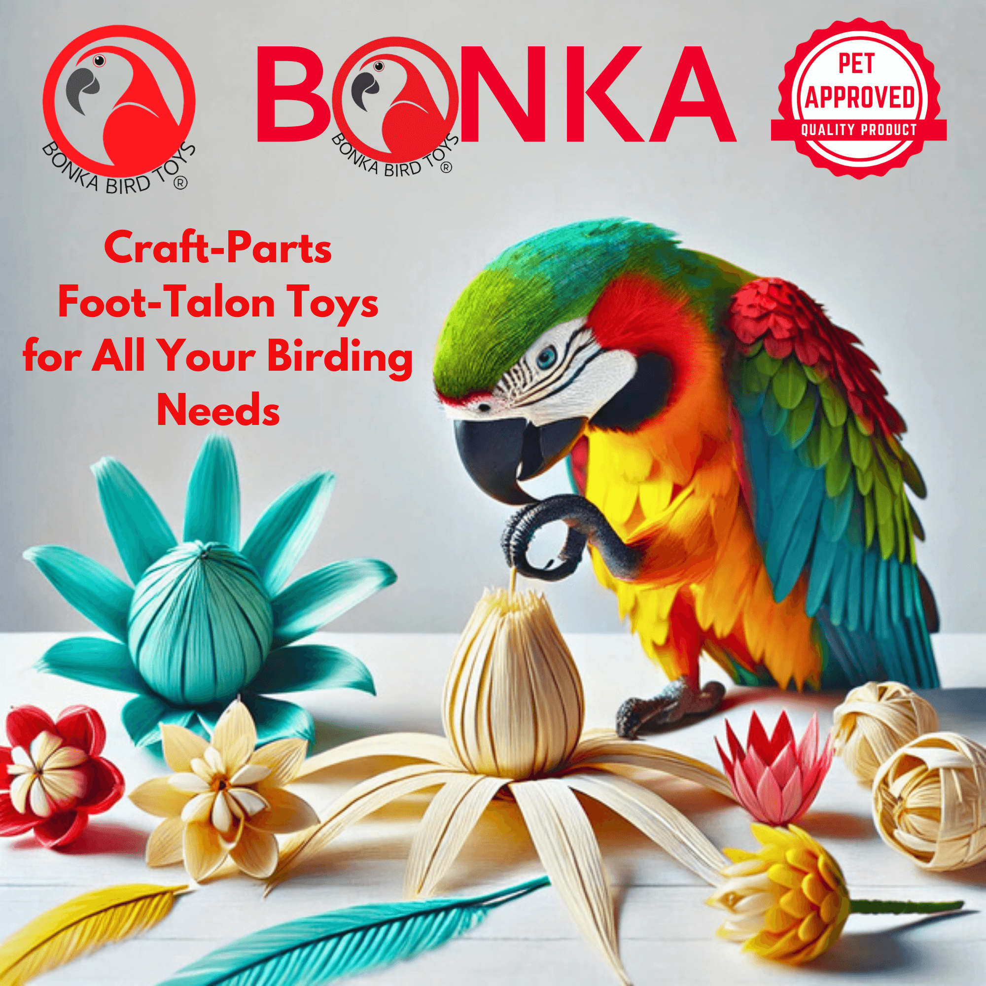 3284 Pk12 Natural Pinecones - Bonka Bird Toys