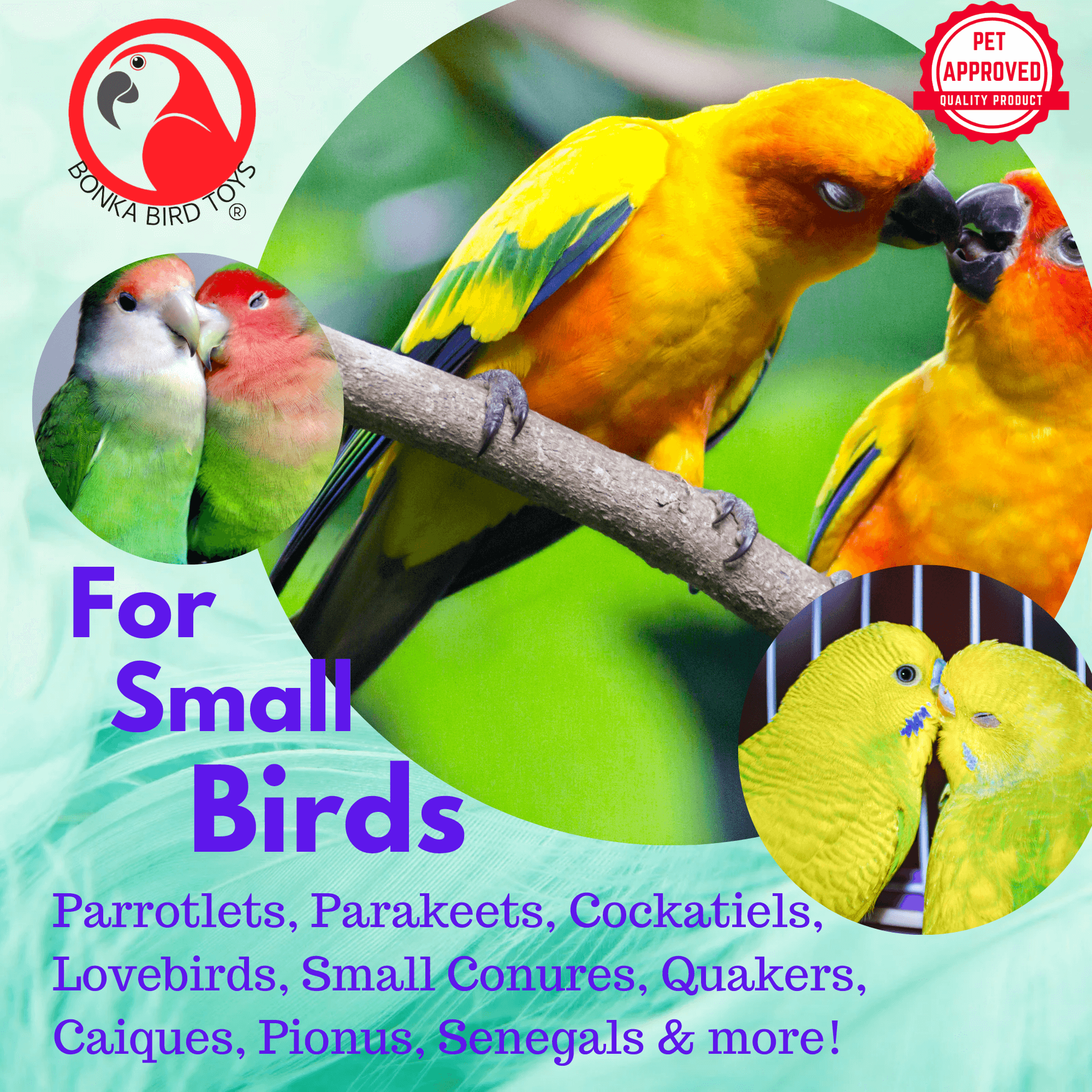 1583 Forage My Ball - Bonka Bird Toys