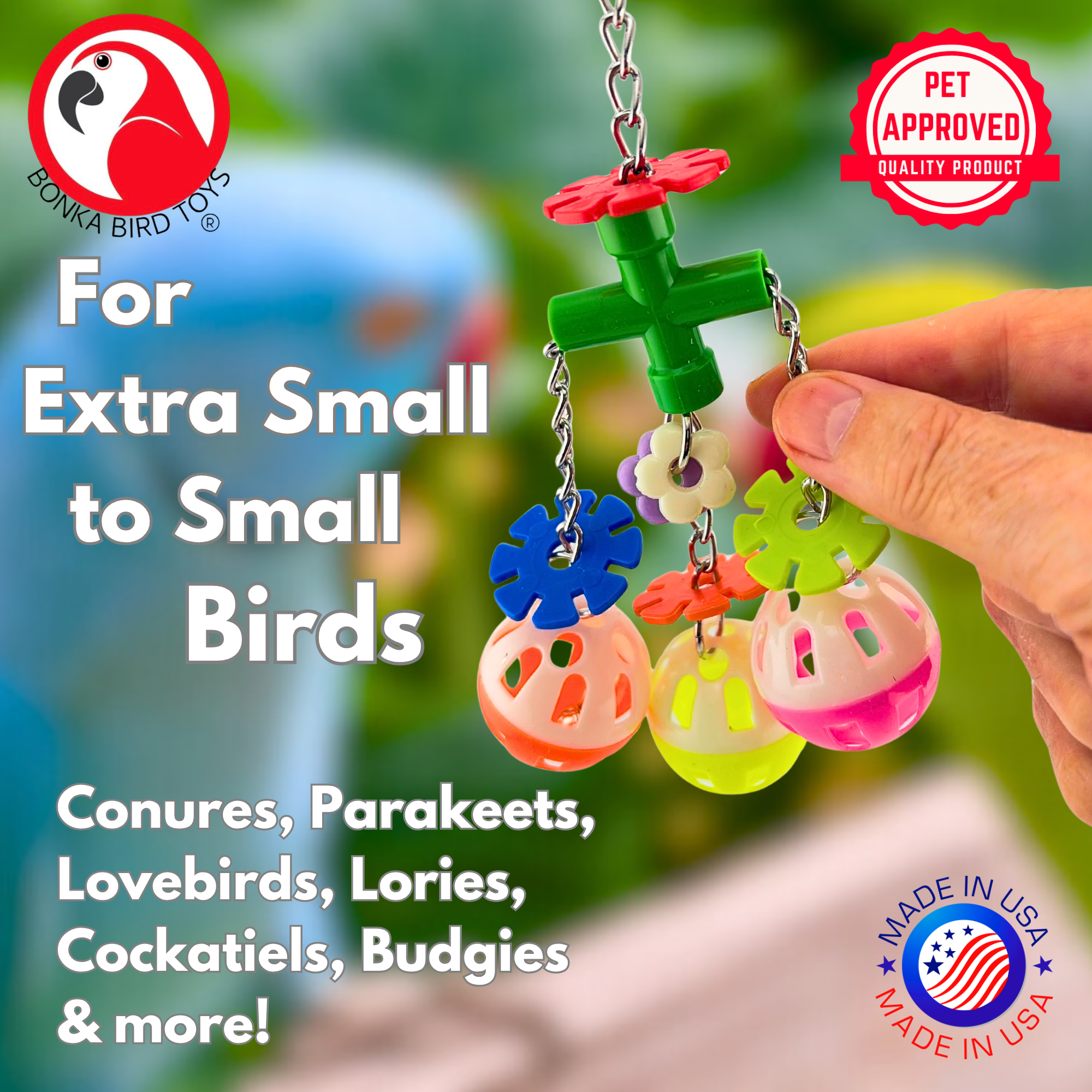 2326 Flower Ball - Bonka Bird Toys