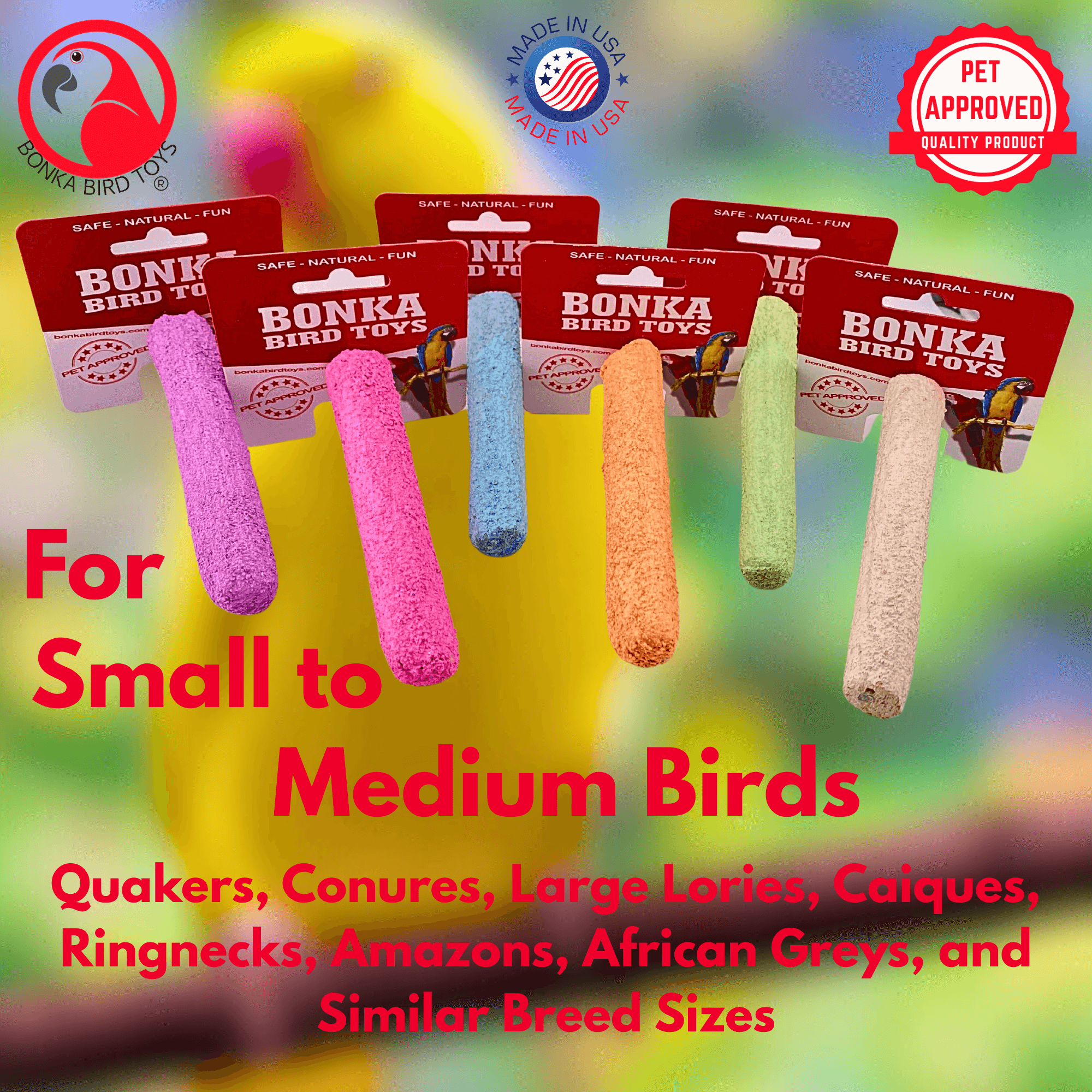 1433 Small Conditioning Perch - Bonka Bird Toys