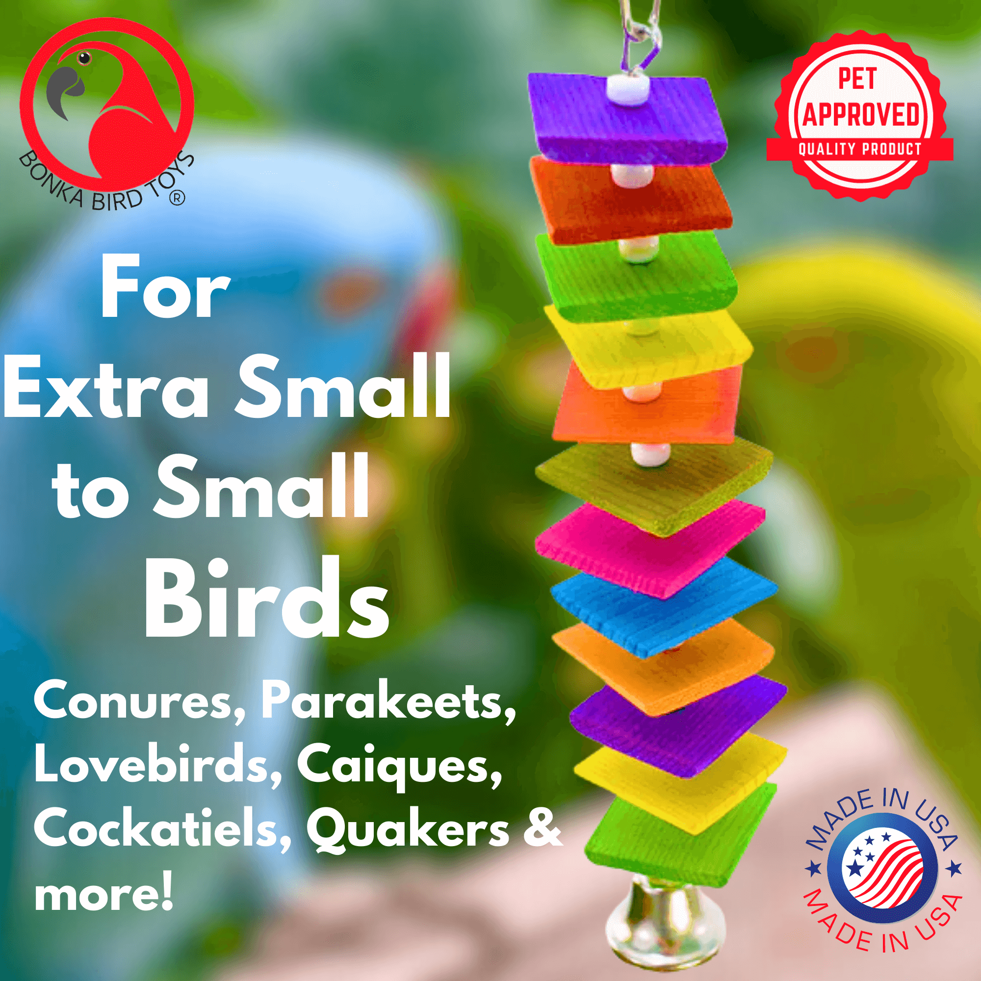 1134 Long Mini Step - Bonka Bird Toys