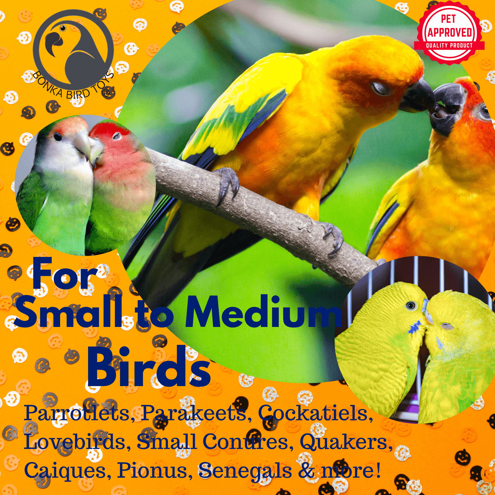 2719 Spooky Halloween Ghost - Bonka Bird Toys