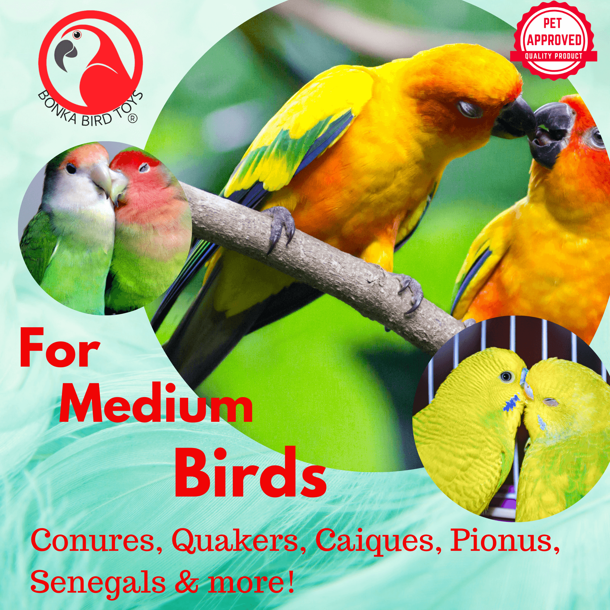 2670 Bagel Ball - Bonka Bird Toys