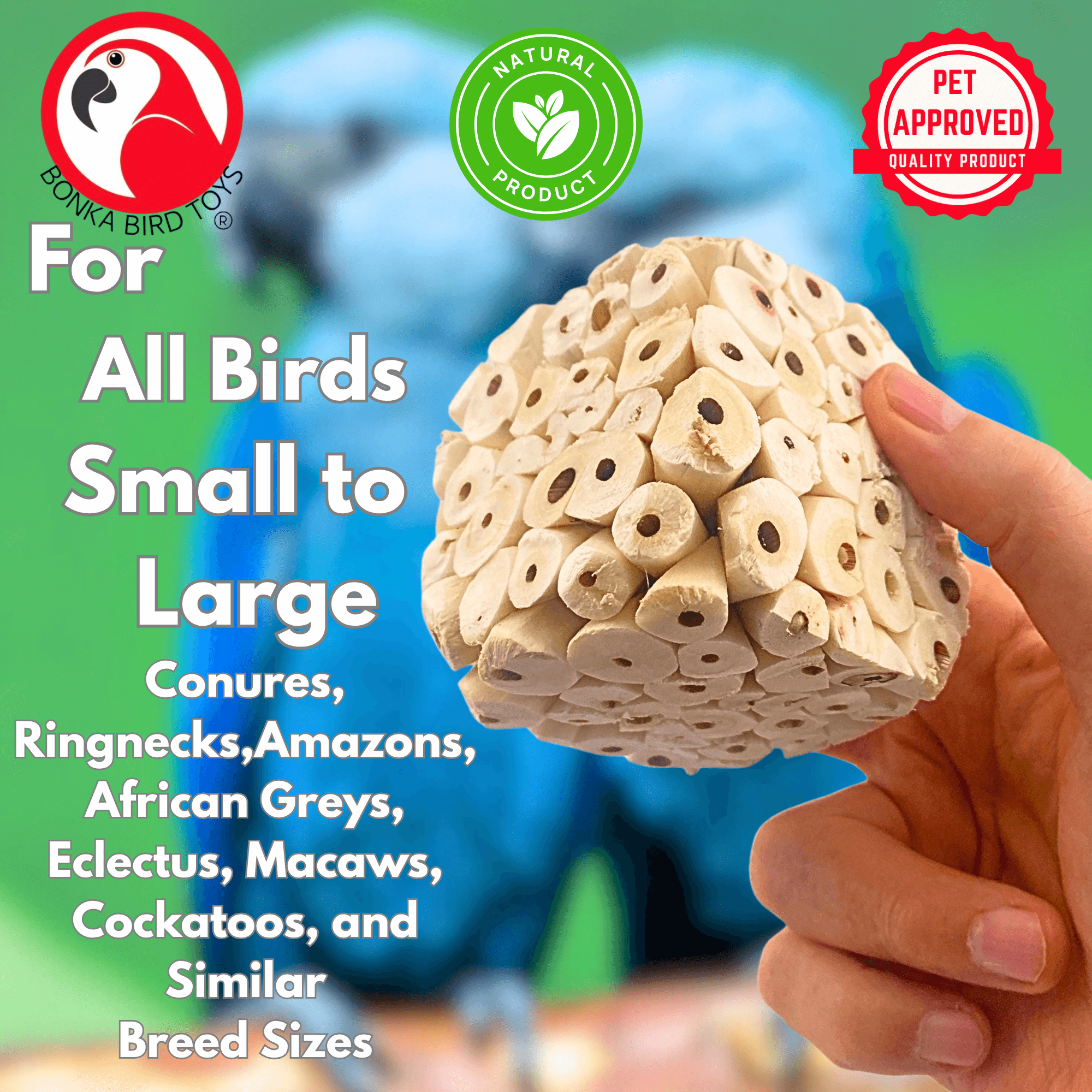 Big Sola Cubes - Bonka Bird Toys