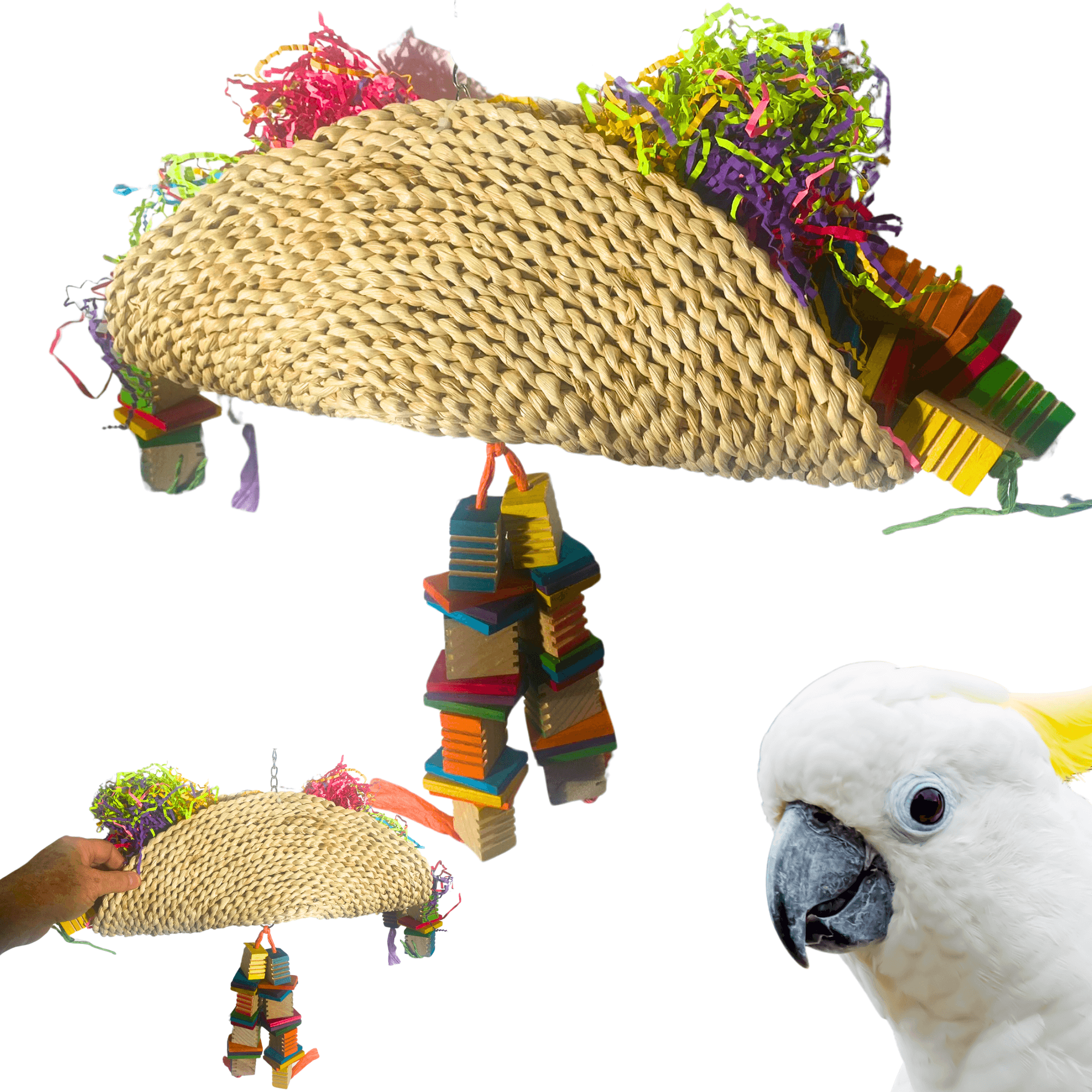 2640 Large Soft Taco - Bonka Bird Toys