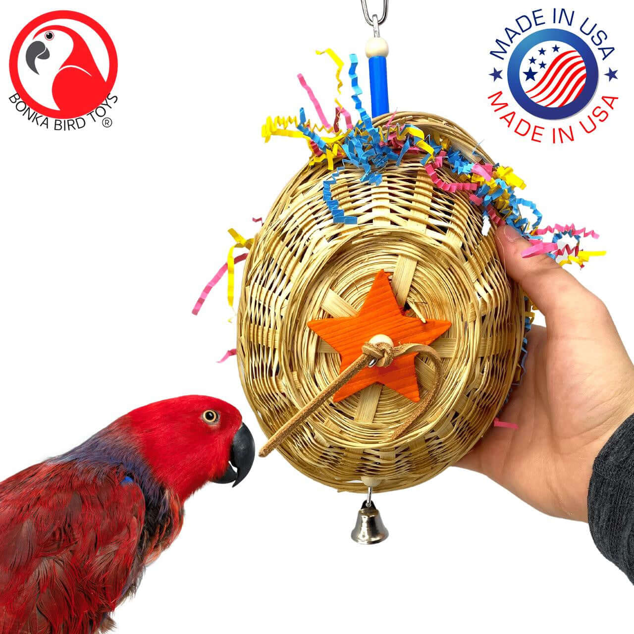 1911 Foraging Basket - Bonka Bird Toys