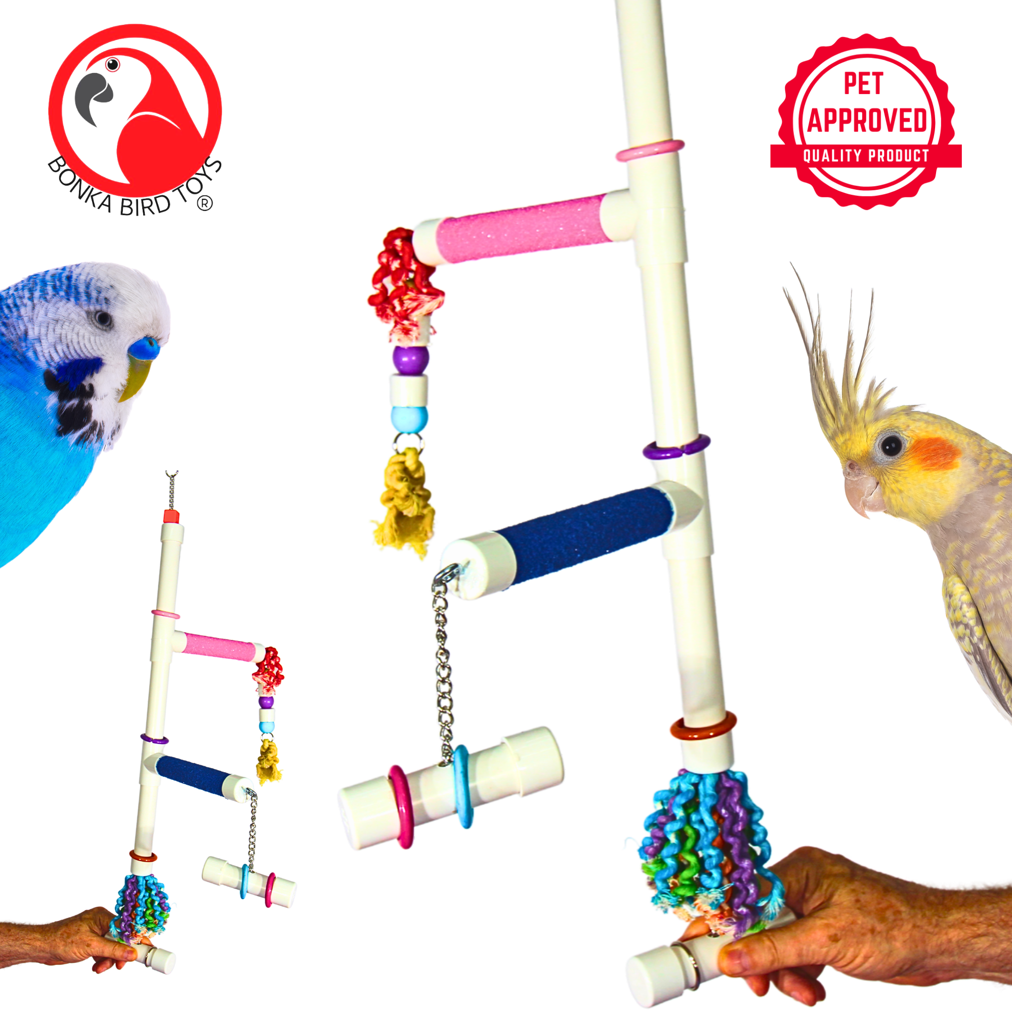 2300 PVC Play Tower - Bonka Bird Toys