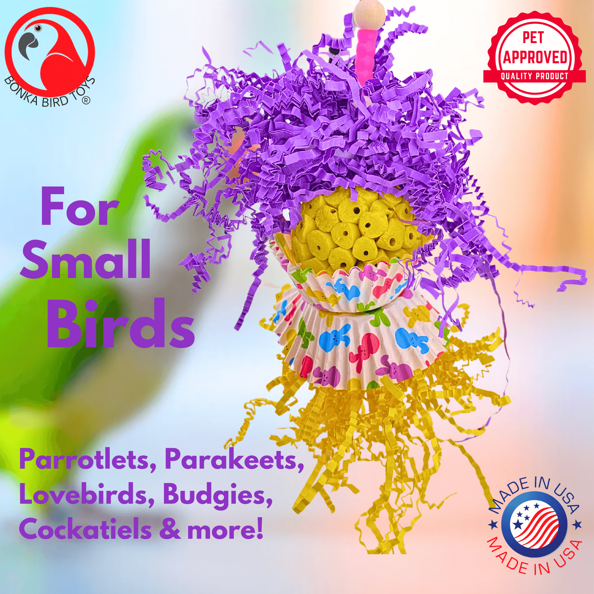 1030 Hoppy Easter - Bonka Bird Toys