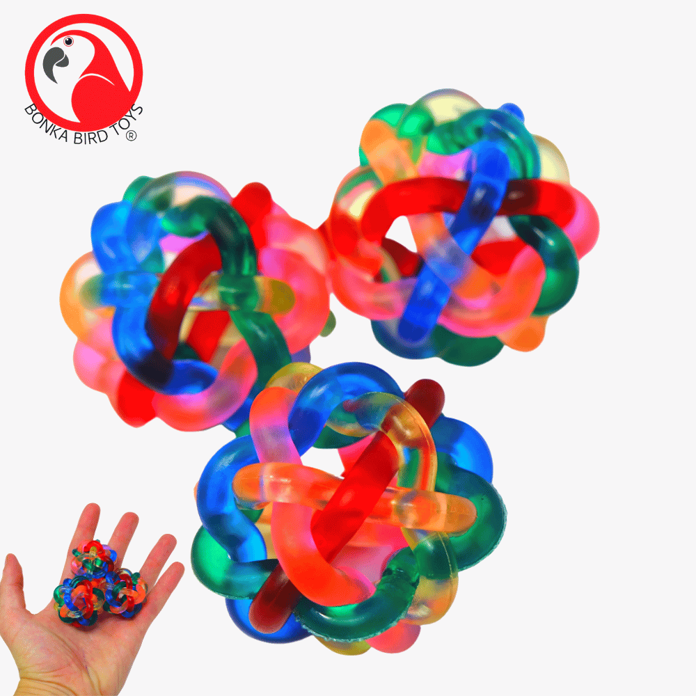 2014 1-Inch Wibbly Ball - Bonka Bird Toys