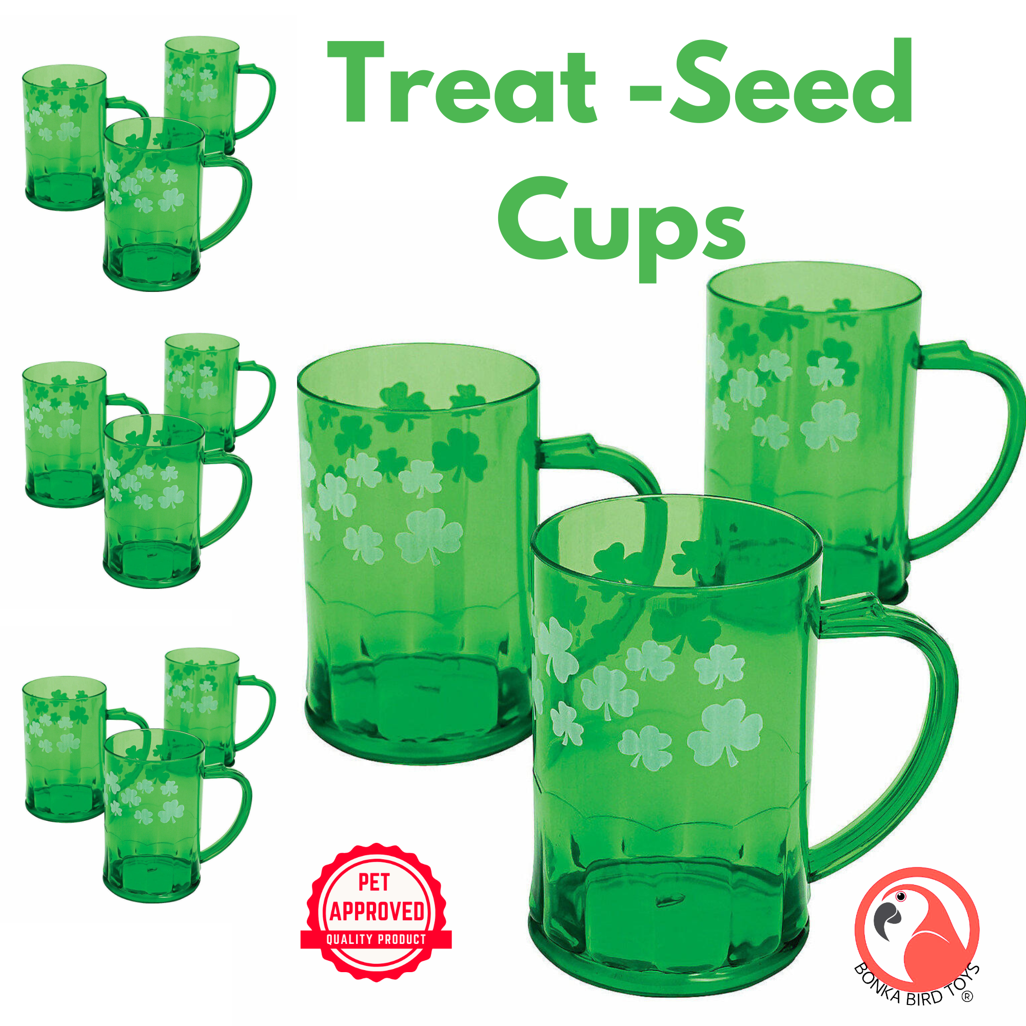 Lucky Mugs Foot Talon Craft Part Bird Toys - Bonka Bird Toys