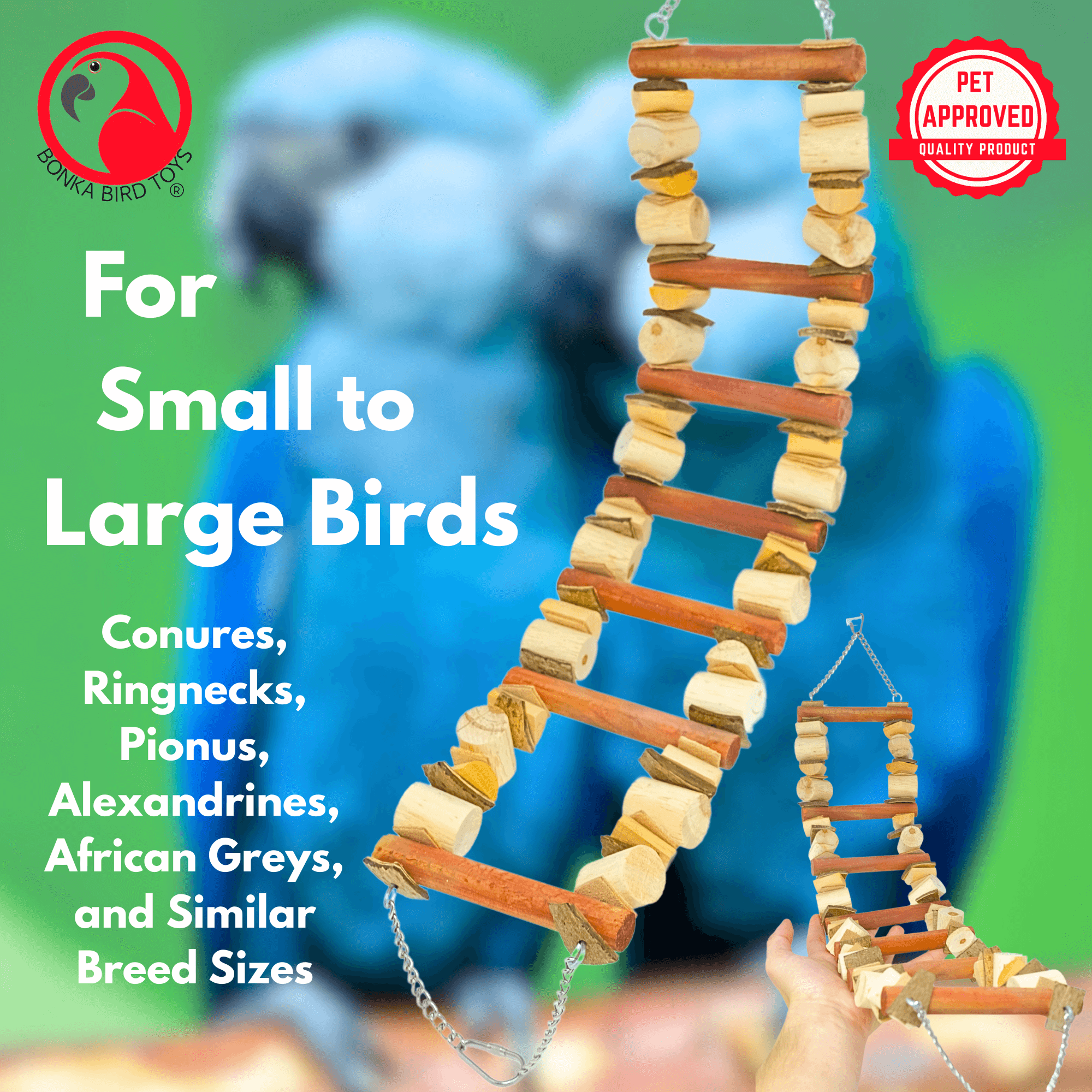 2625 Coco Ladder - Bonka Bird Toys