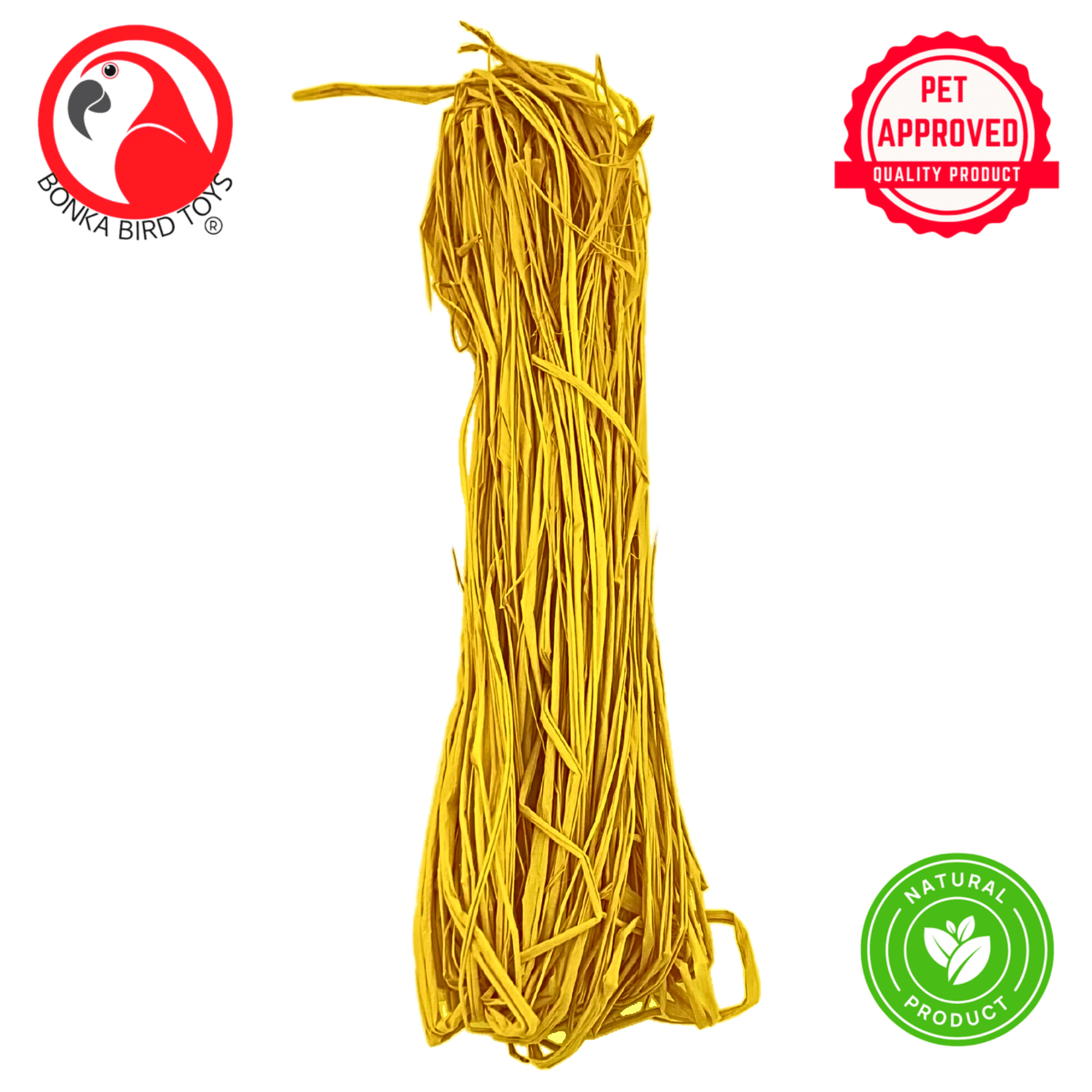 1153 Pk1 Raffia Bundle - Bonka Bird Toys