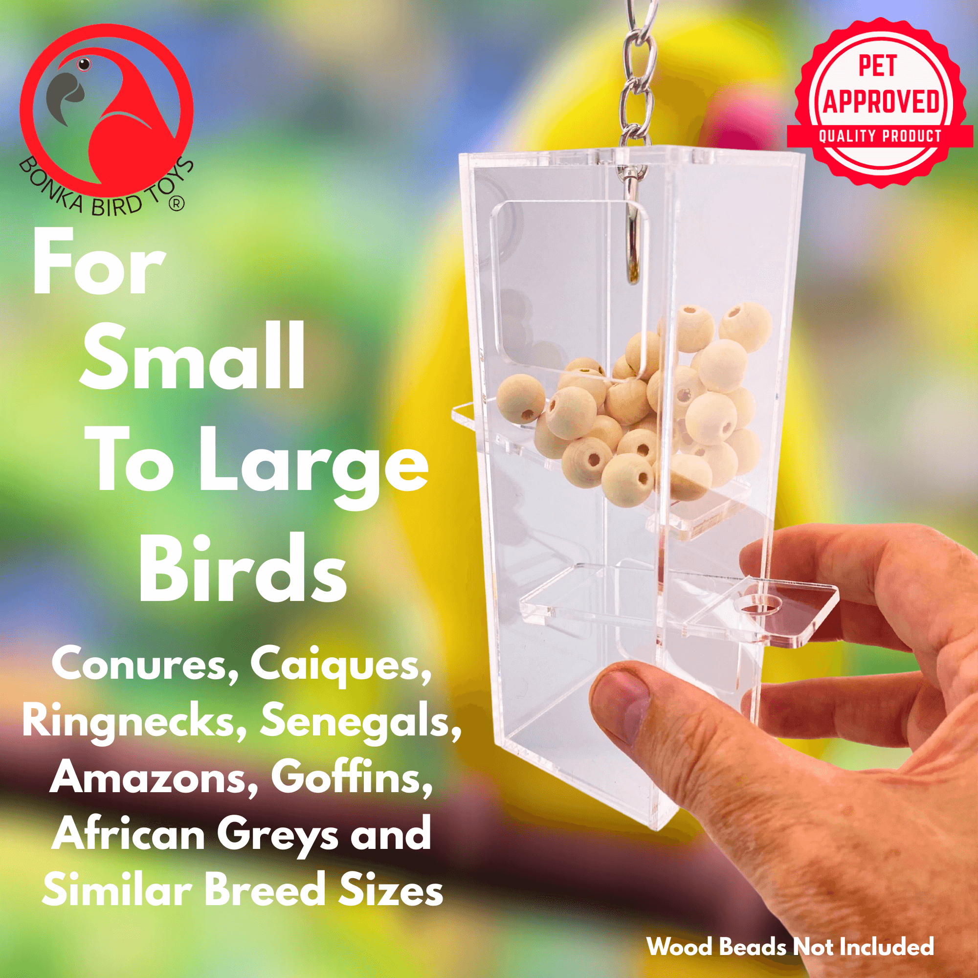 2589 Slide and Snack Station - Bonka Bird Toys