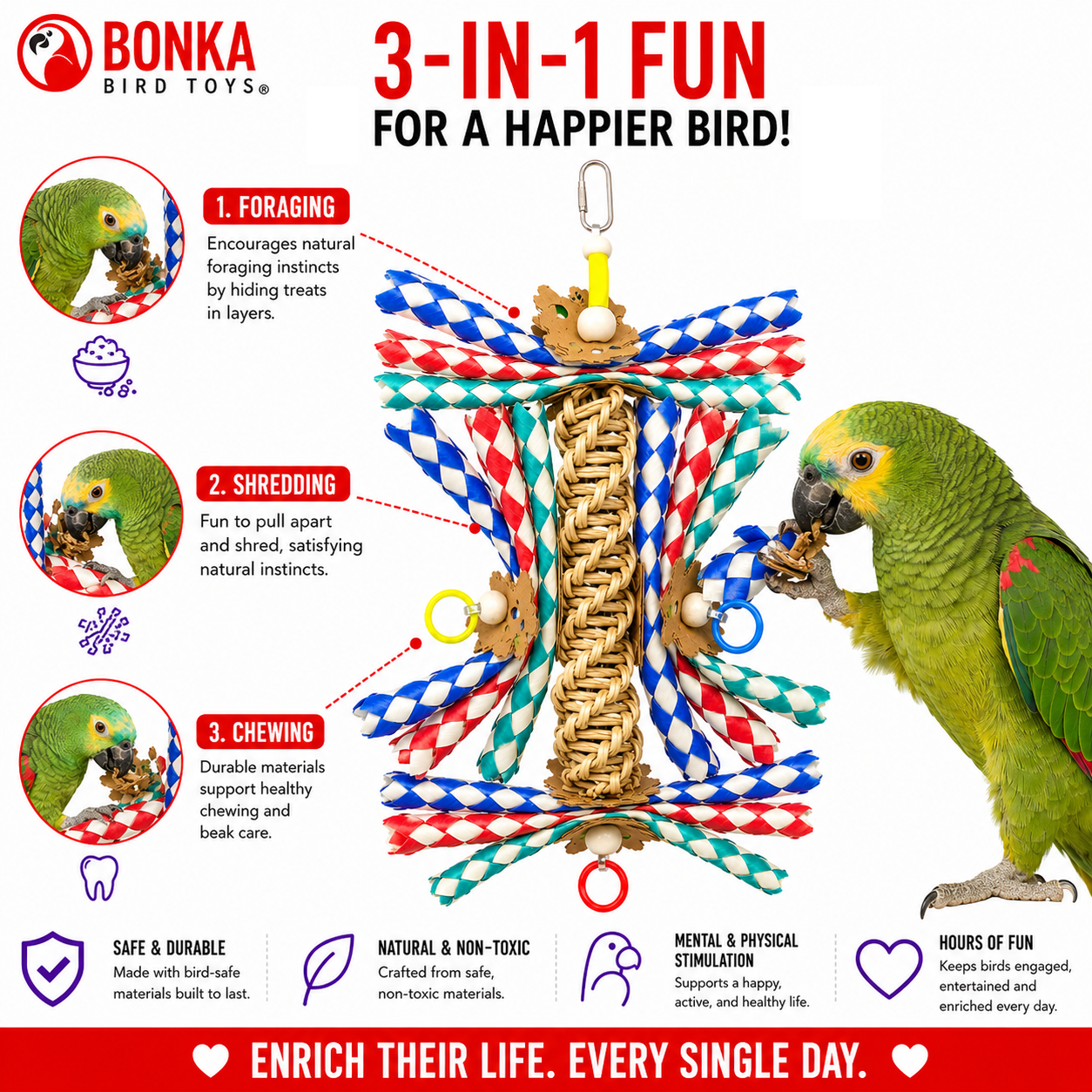 1242 Helix - Bonka Bird Toys