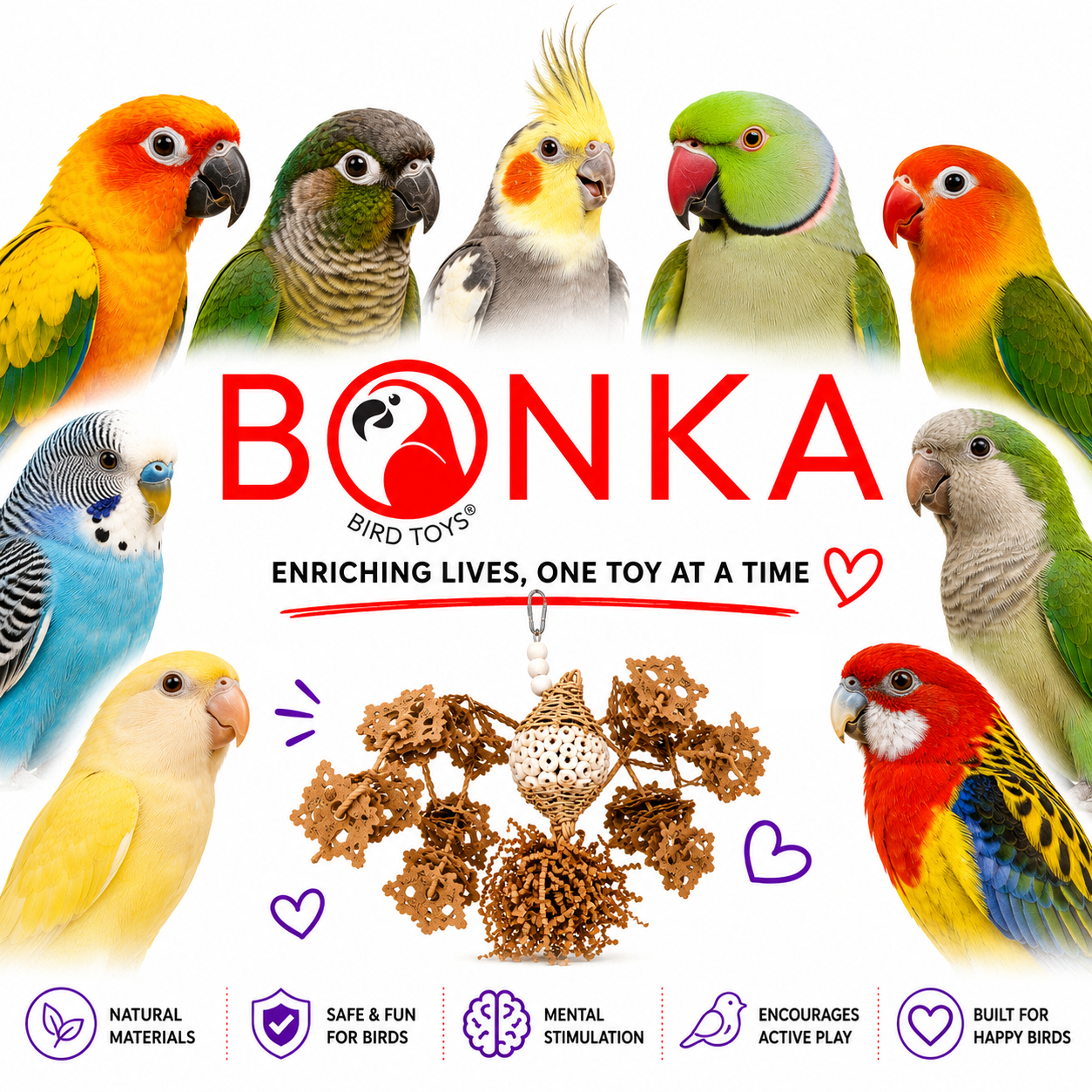 2557 Sola Spider - Bonka Bird Toys