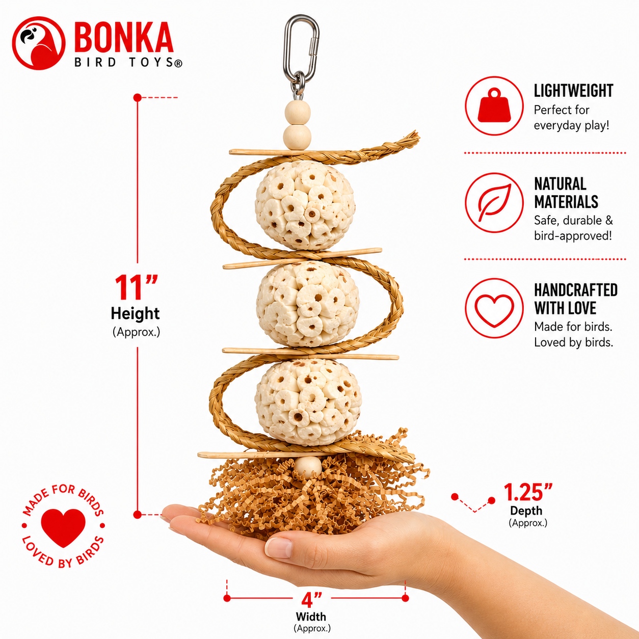 2552 Sola Chewballicious - Bonka Bird Toys