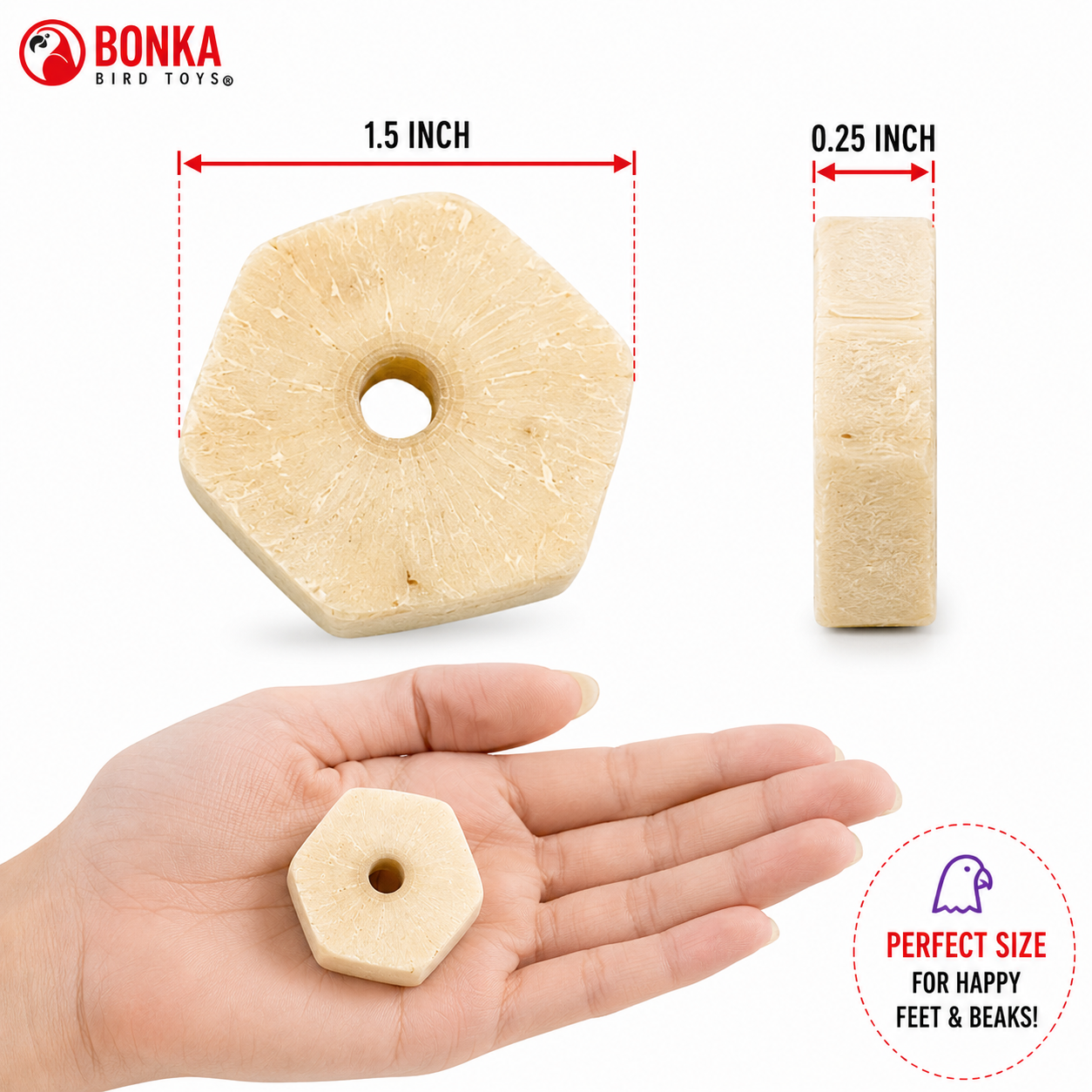 3889 Sola Squares - Bonka Bird Toys