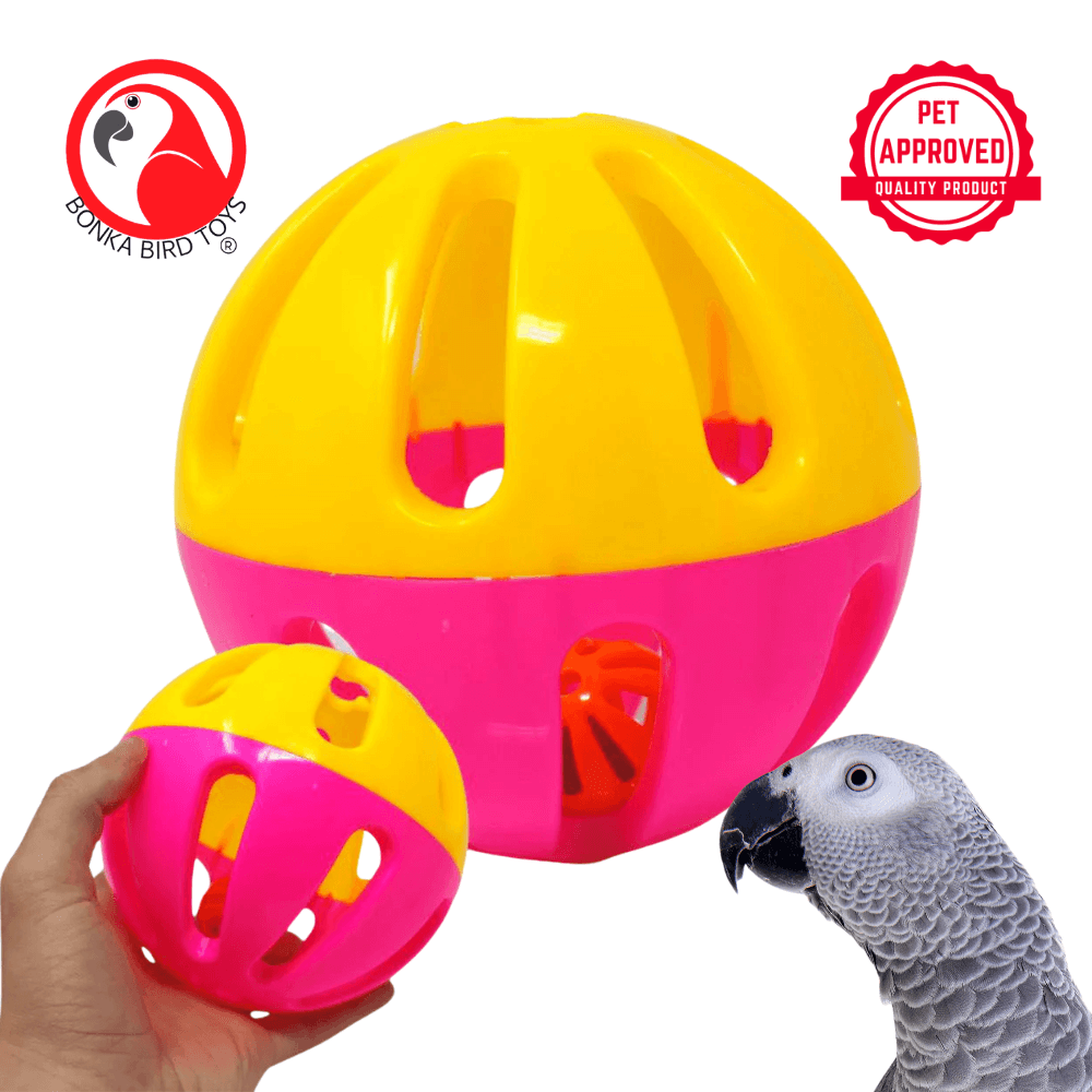 2008 Huge 5-Inch Plastic Ball - Bonka Bird Toys