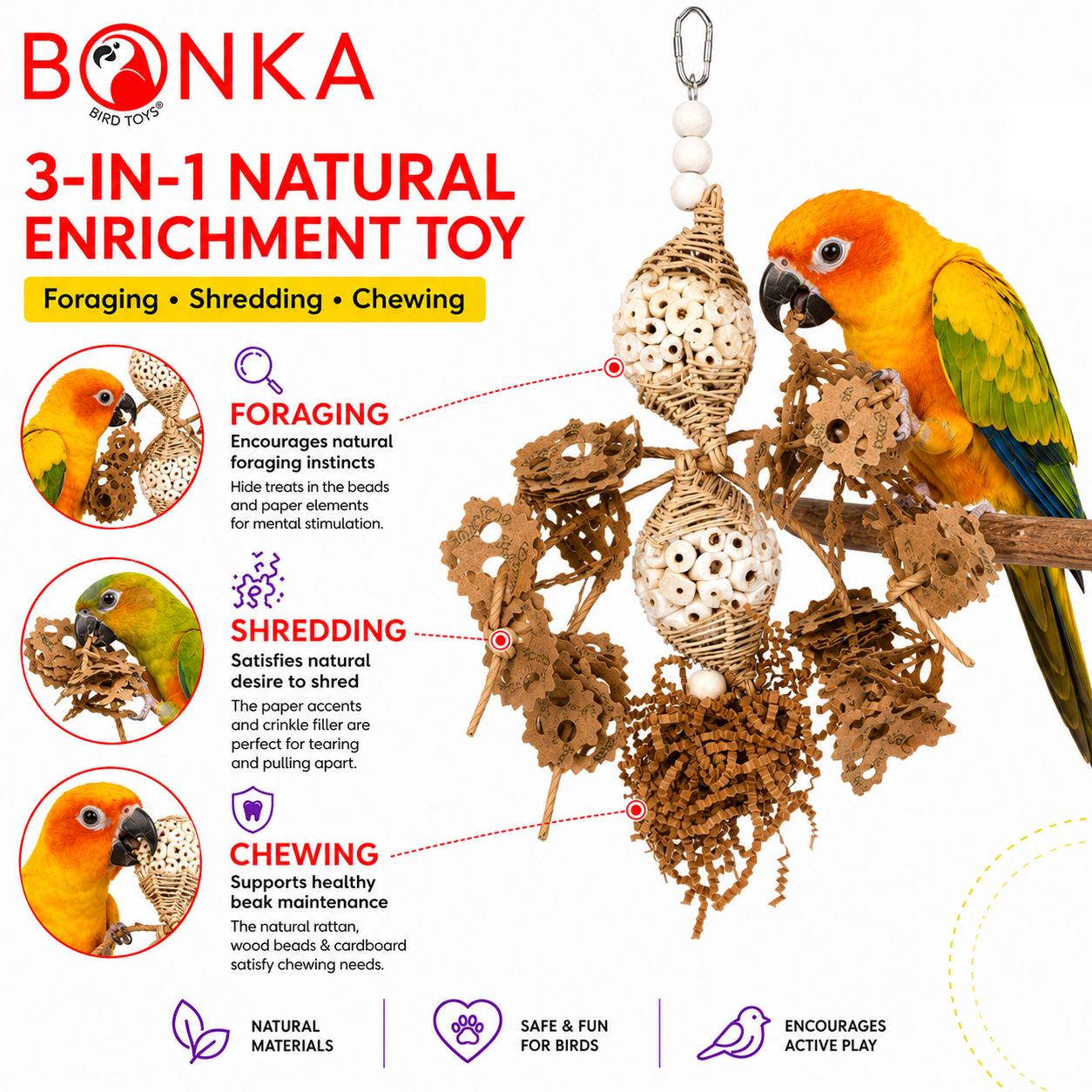 2557 Sola Spider - Bonka Bird Toys