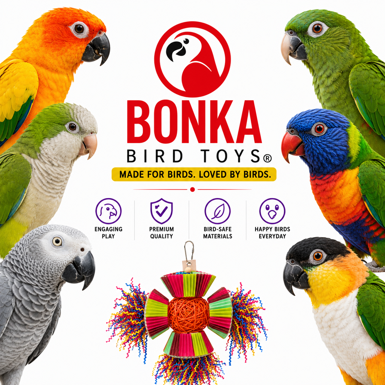 3488 Cake Party - Bonka Bird Toys
