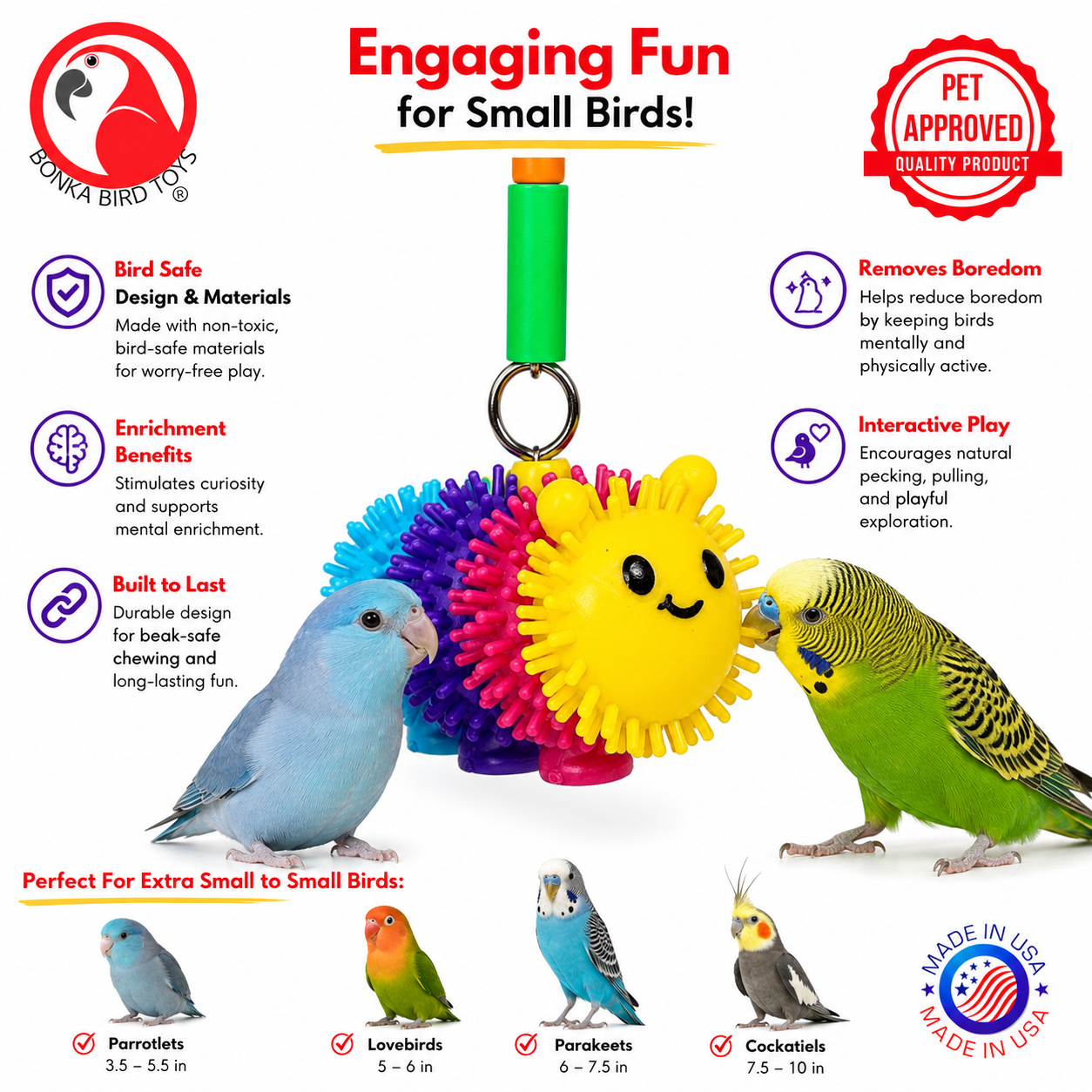 3431 Bonka Bug - Bonka Bird Toys