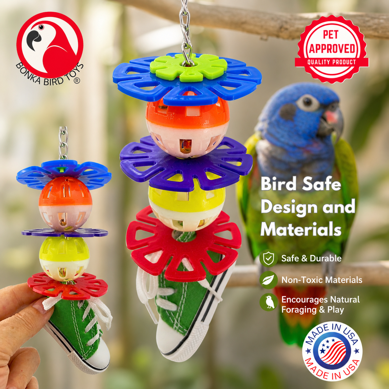 3519 Snowball Sneaker - Bonka Bird Toys