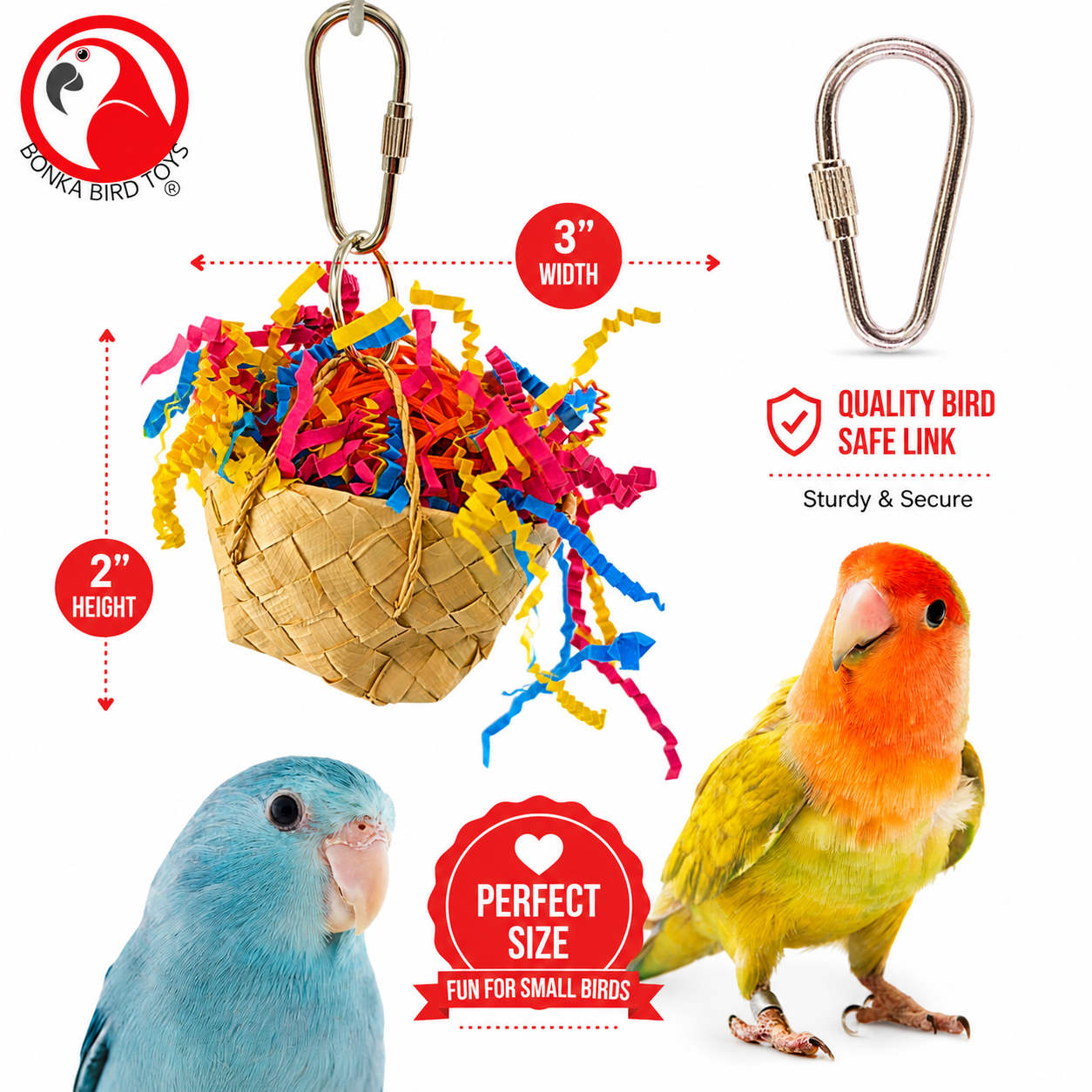 1007 Goody Bag - Bonka Bird Toys
