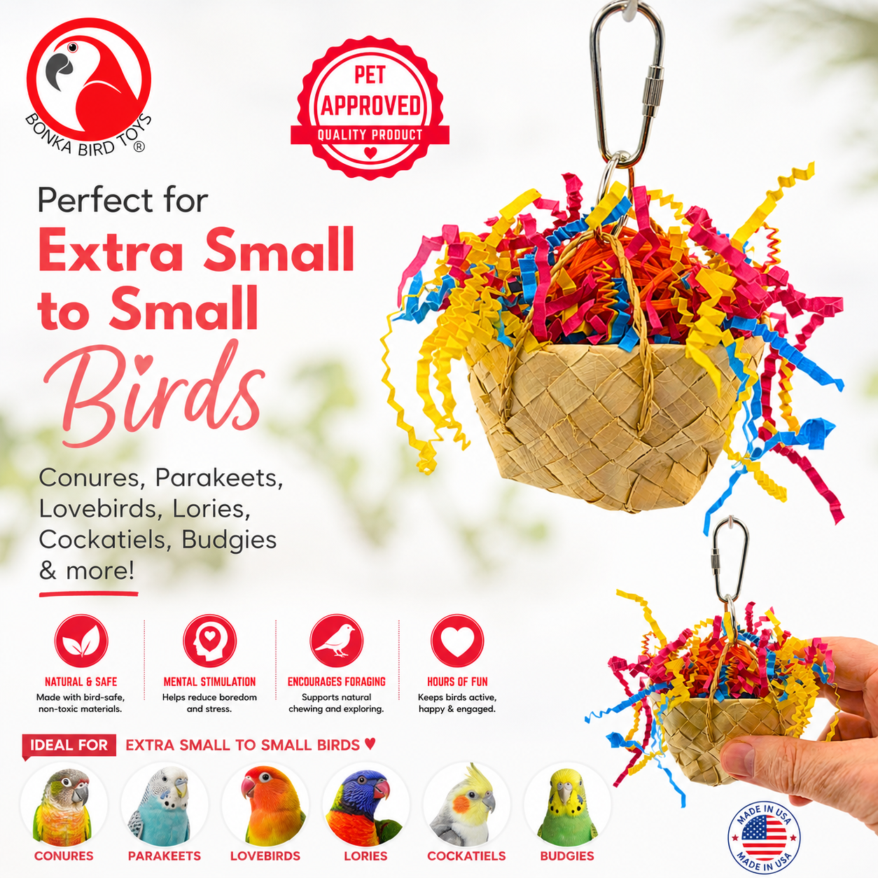 1007 Goody Bag - Bonka Bird Toys