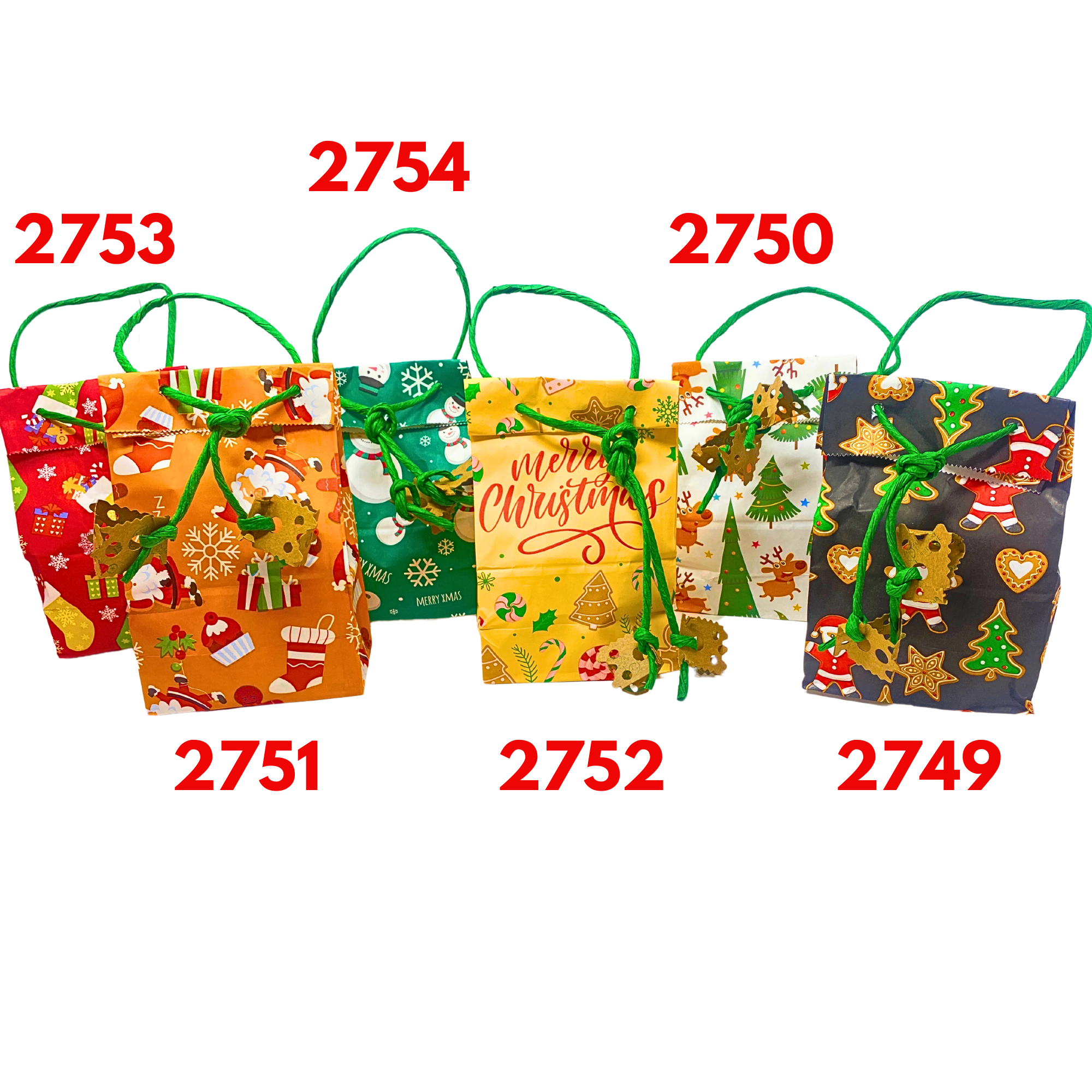 Christmas Treat Bags - Bonka Bird Toys