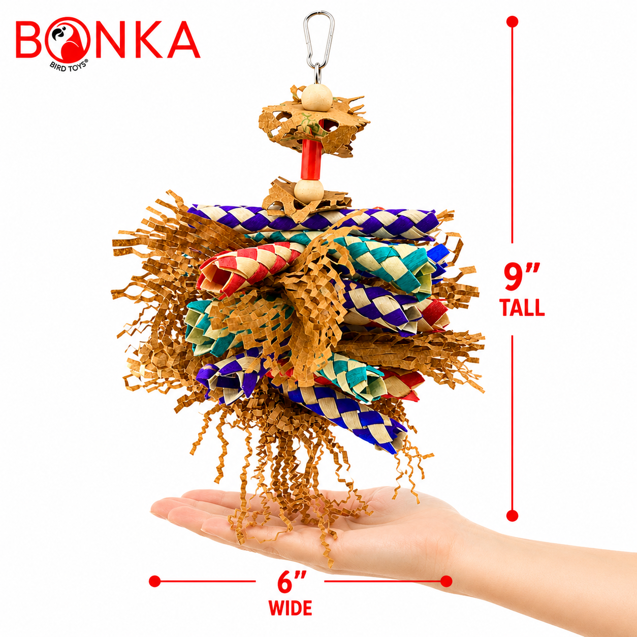 3450 Paper Shred - Bonka Bird Toys