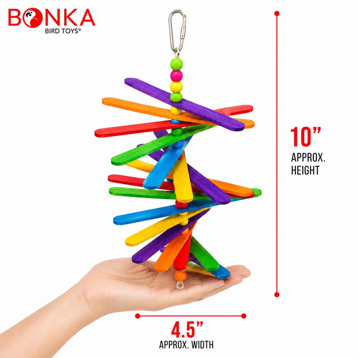 858 Long Mini Stick - Bonka Bird Toys