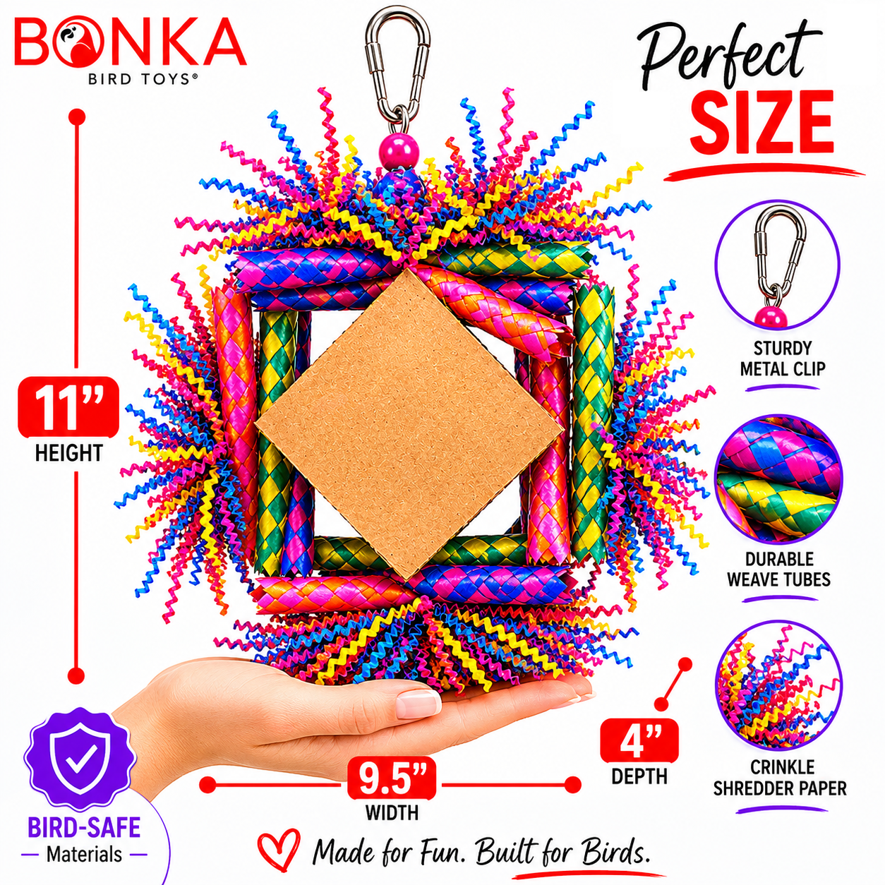 3755 Rainbow Diamond - Bonka Bird Toys