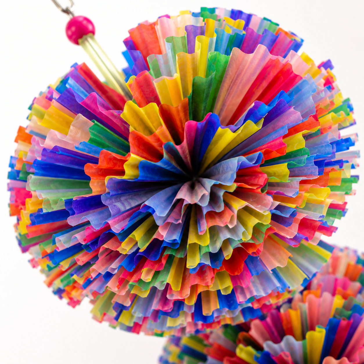 3291 Large Duo Paper Puff - Bonka Bird Toys