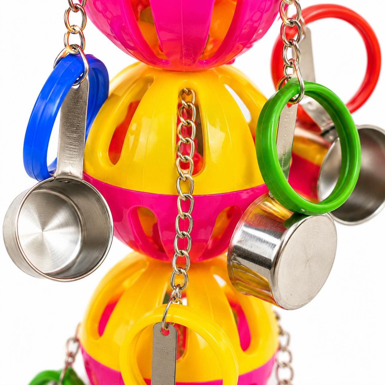 1429 Huge Triple Tuff Pot - Bonka Bird Toys
