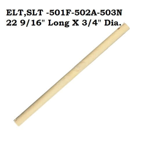 Pine Dowel Perches 22 1/2" and 22 9/16" Long X 3/4" (Fits King Cages ELT, SLT501F, 502A, 503N Inside and Top) - Bonka Bird Toys