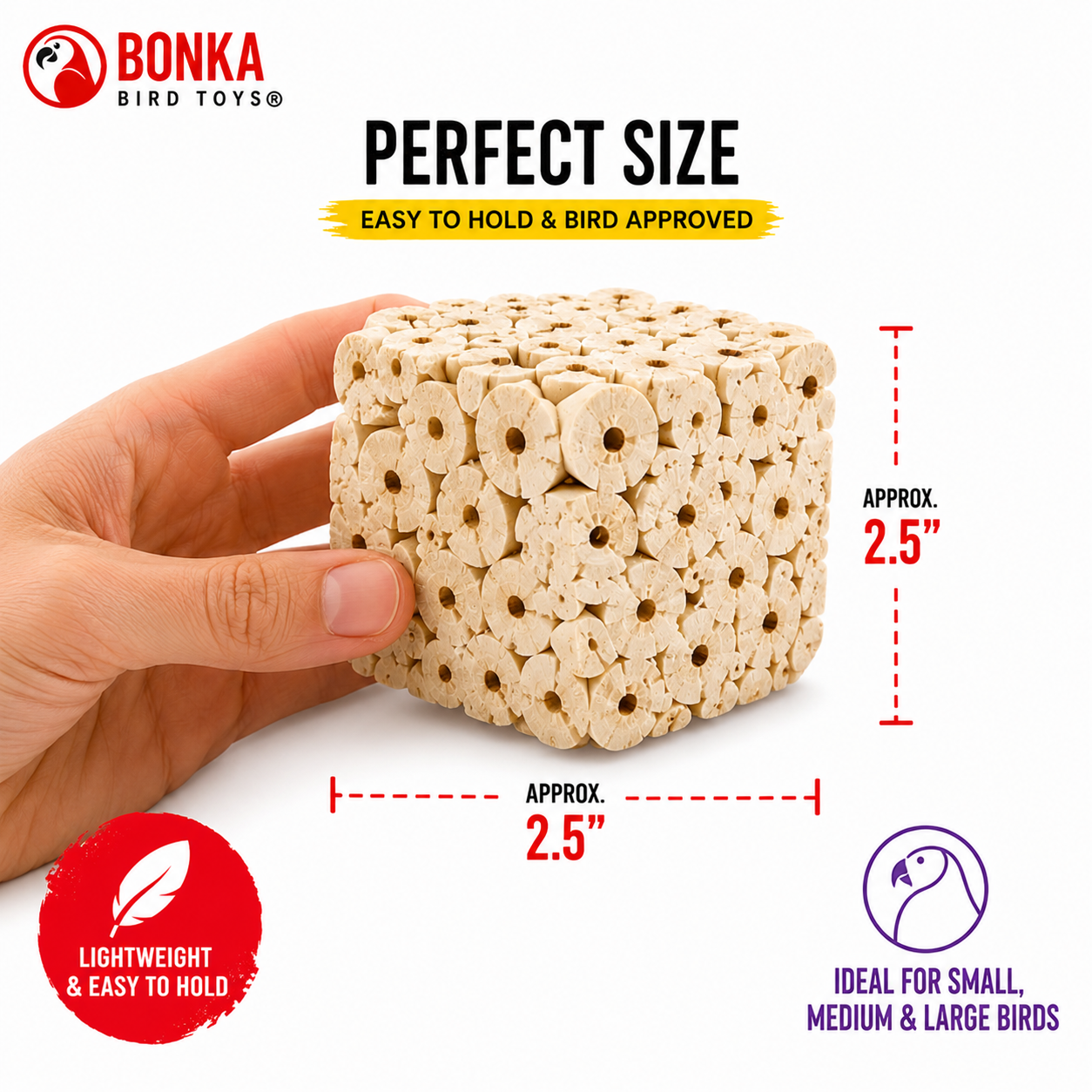 Big Sola Cubes - Bonka Bird Toys