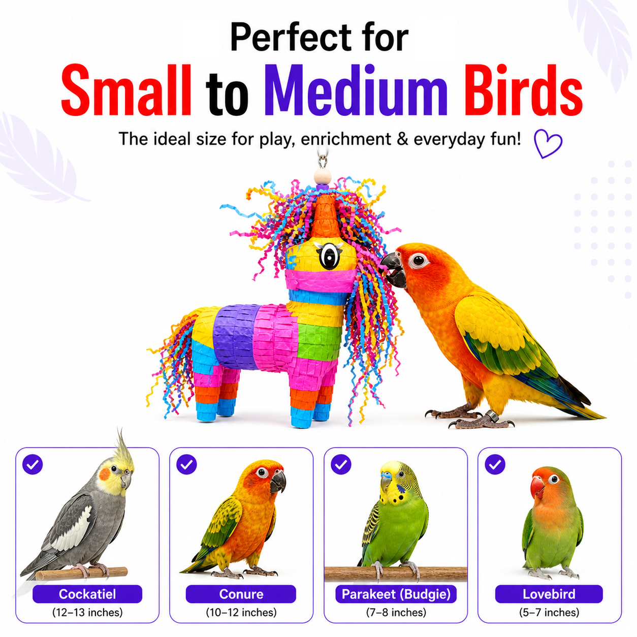 3766 Piñata Donkey - Bonka Bird Toys