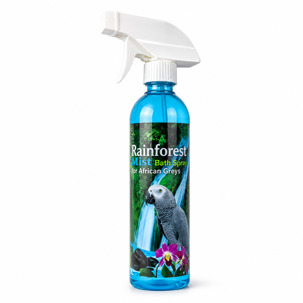 Kings Cages Rainforest Mist 17oz Bath Spray African Greys - Bonka Bird Toys