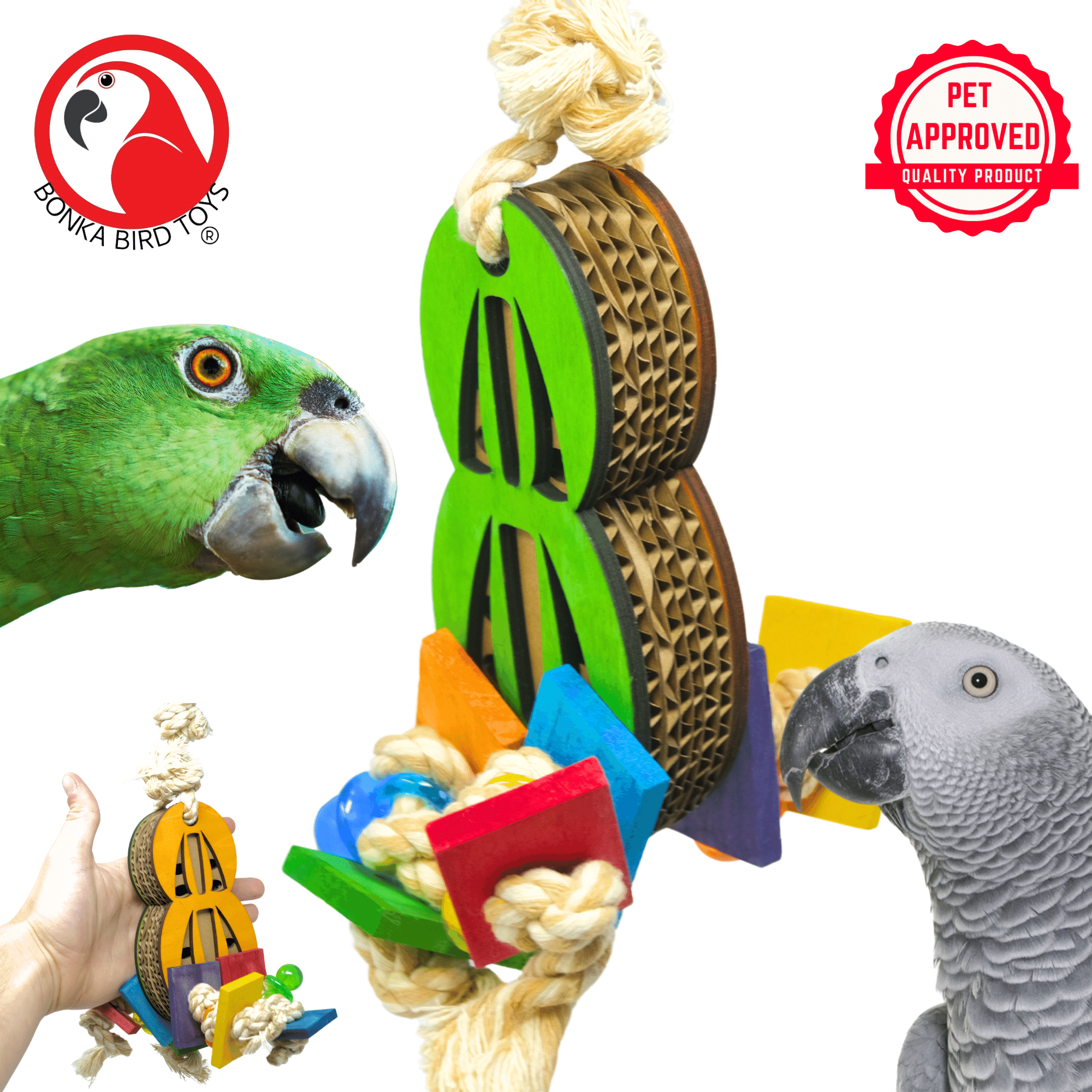 2240 Peanut Chew - Bonka Bird Toys