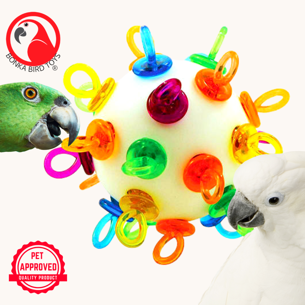 2238 Paci Ball Foot Talon Toy - Bonka Bird Toys